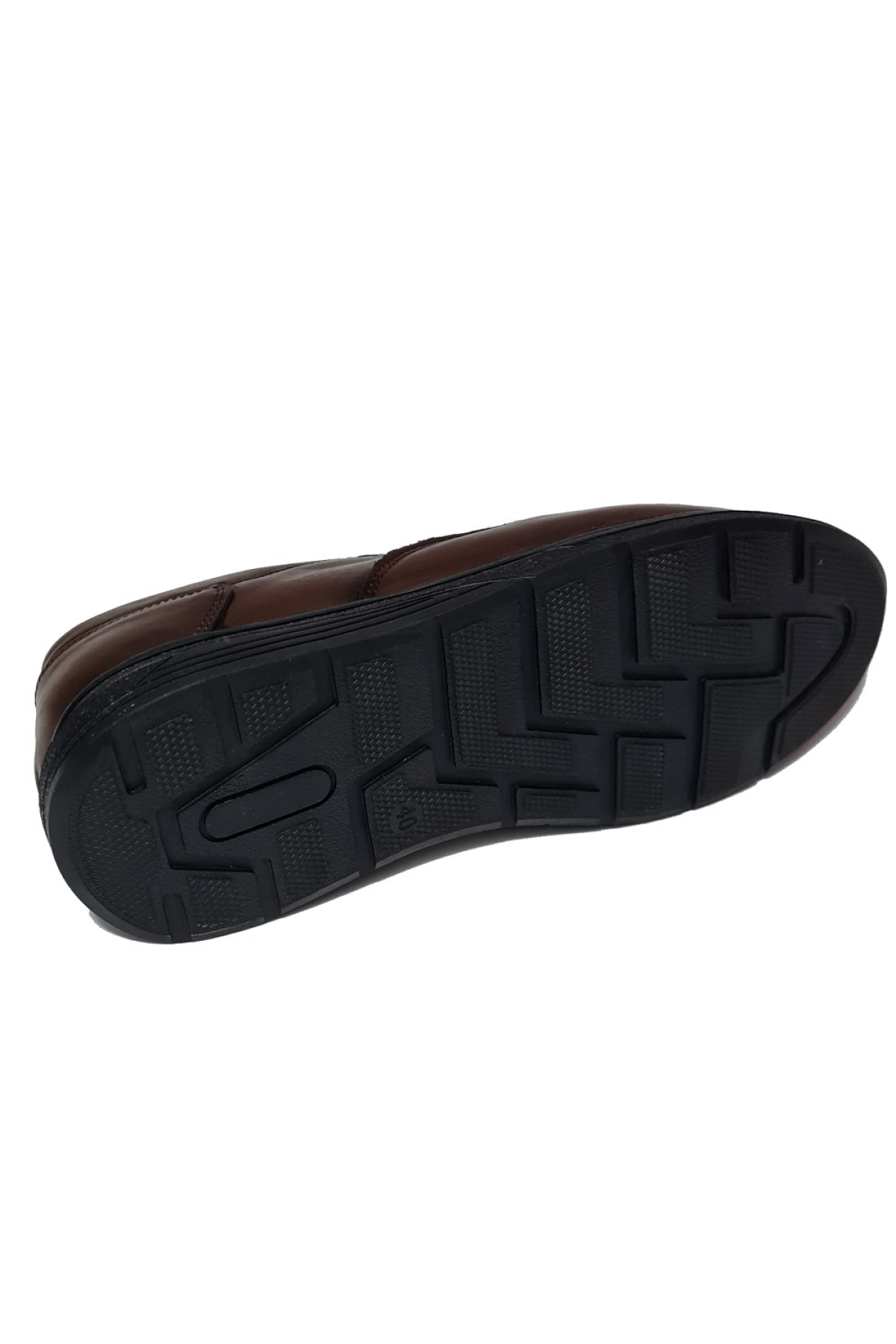 Bağsız Kat Kat Model Hakiki Deri Erkek Günlük Comfort Ayakkabı AY-970-K - Görsel 6