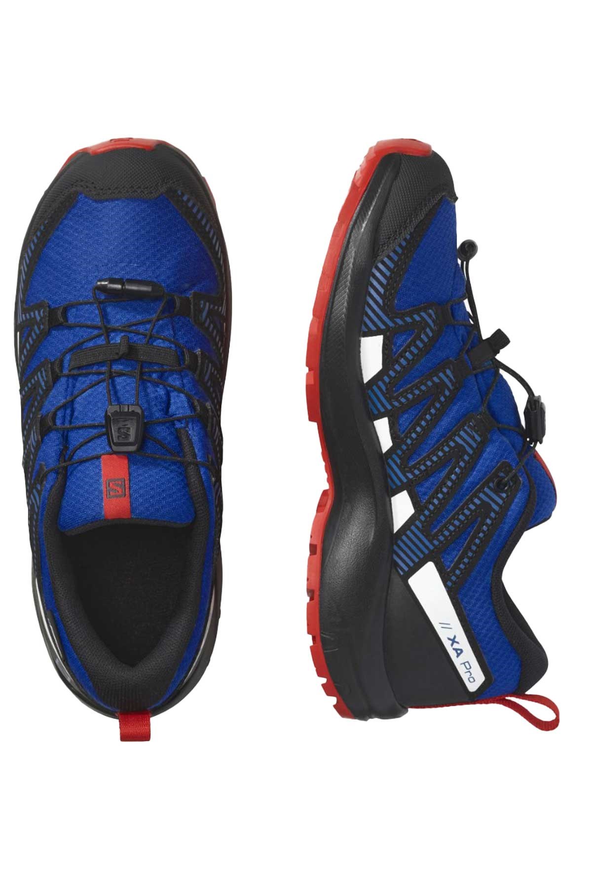 Salomon Salomon Mavi XA Pro V8 Cswp Junior Outdoor Ayakkabı L47126200 | Flo Mavi - 6. görsel