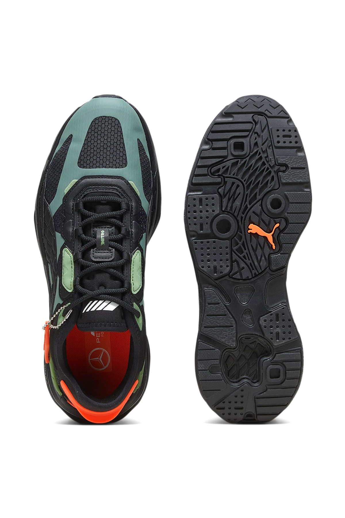 Puma Puma Siyah Mapf1 Amg Unisex Spor Ayakkabı 30791602 Sneaker | Flo Siyah - 6. görsel