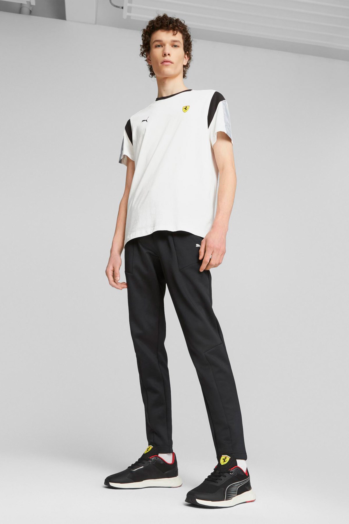 Puma Puma Siyah Ferrari Ionic Speed Erkek Spor Ayakkabı 30773601 Sneaker | Flo Siyah - 2. görsel