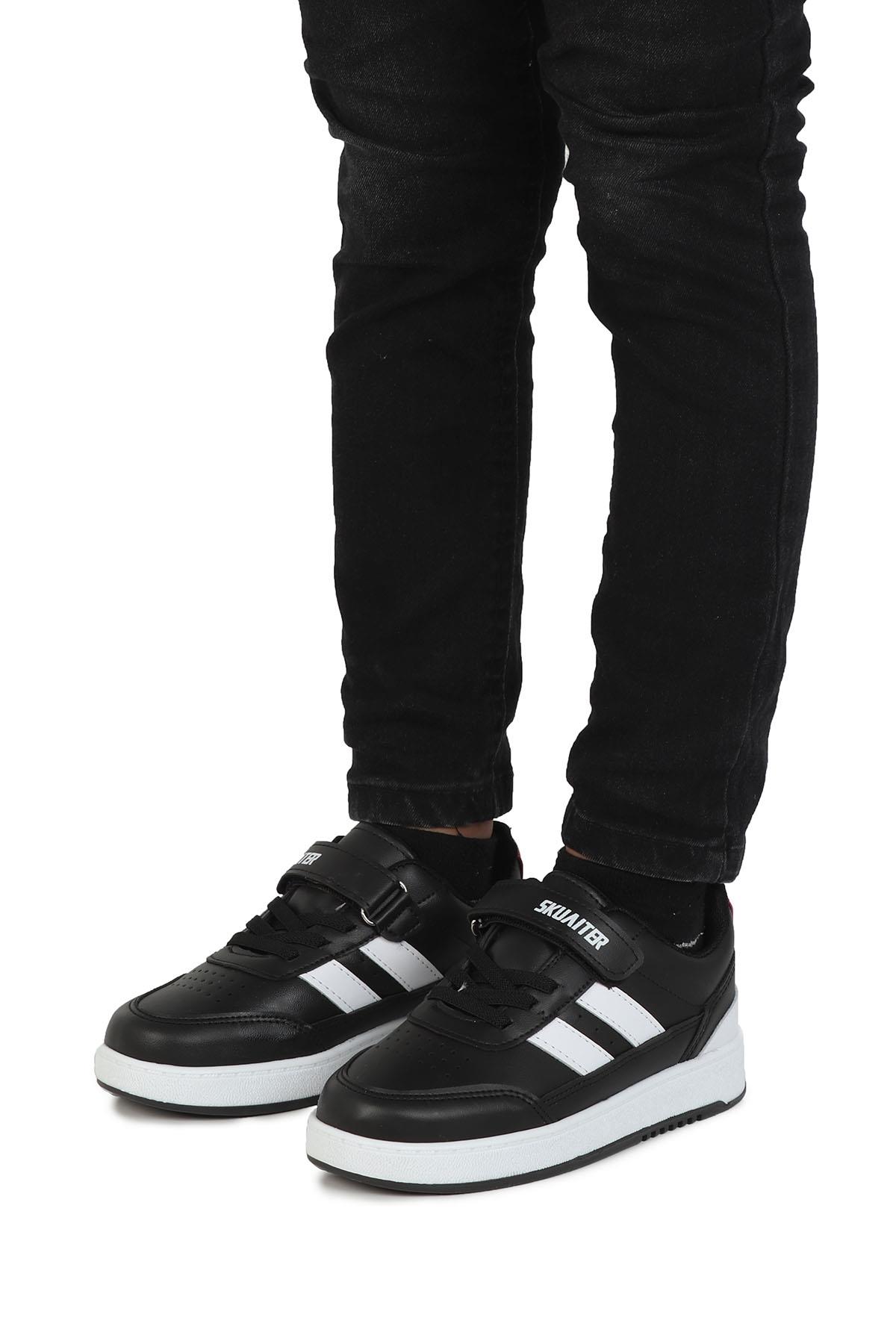 Skuaıter 046 Syh-Byz Kız/Erkek Çocuk Sneaker Spor Ayakkabı - Görsel 3