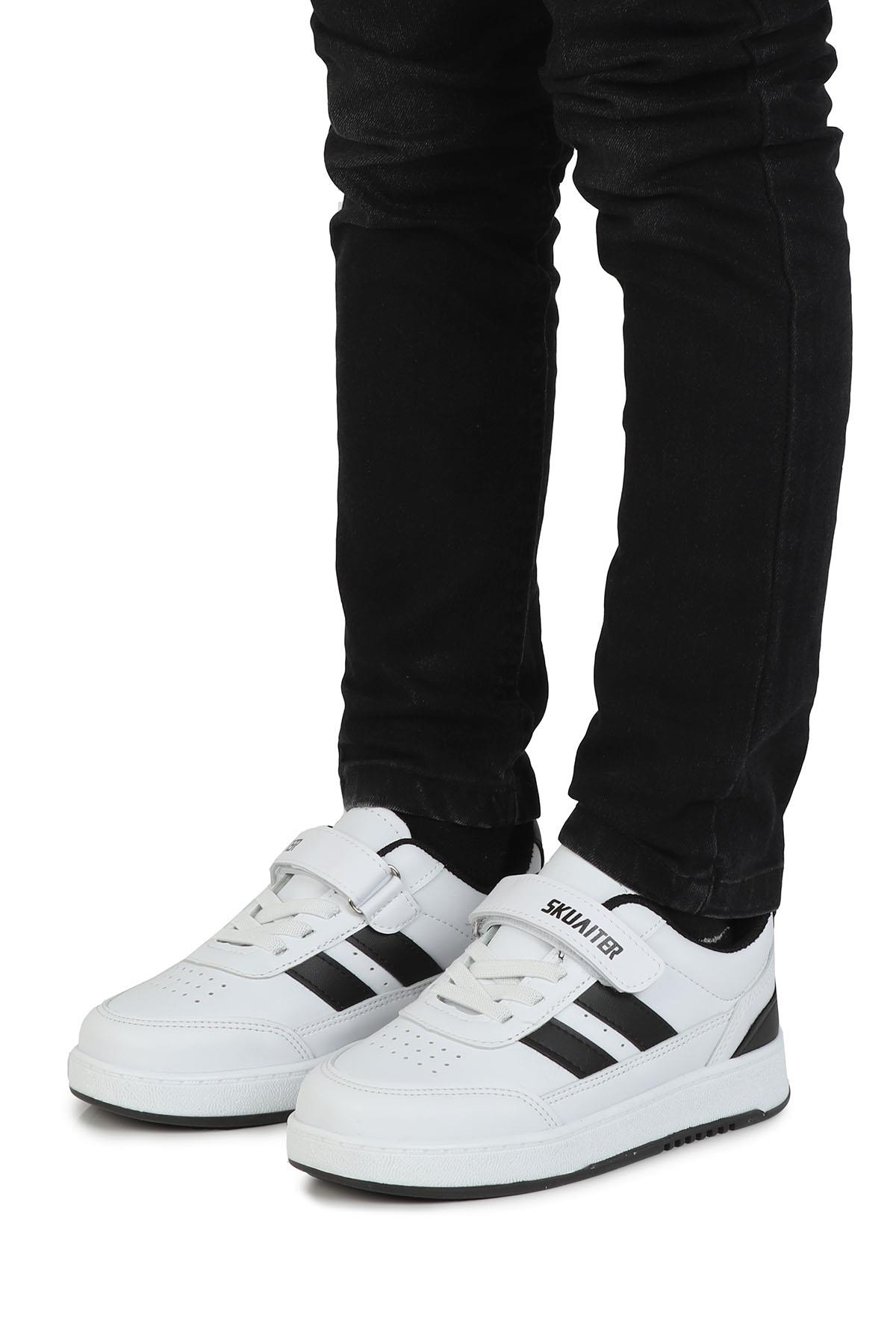 Skuaıter 046 Byz-Syh Kız/Erkek Çocuk Sneaker Spor Ayakkabı - Görsel 3