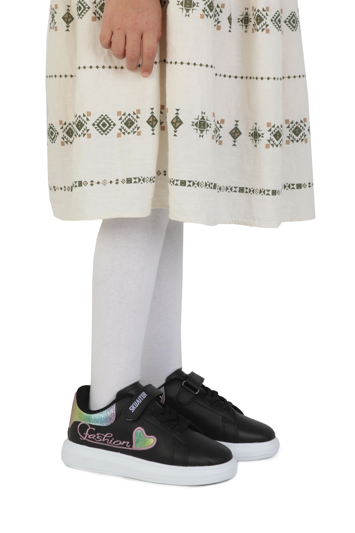 Skuaıter 011Mc Syh-Lila Kız Çocuk Sneaker Spor Ayakkabı - Görsel 4