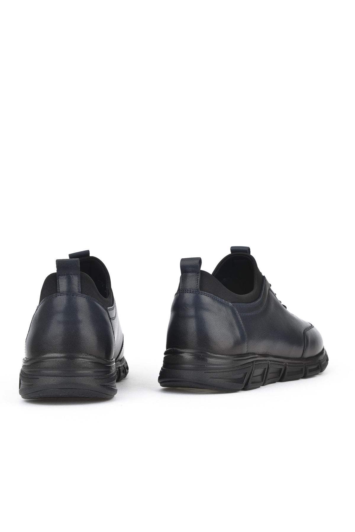 Erkek Hakiki Deri Ayakkabı 143745Z3288 Lacivert - Görsel 4