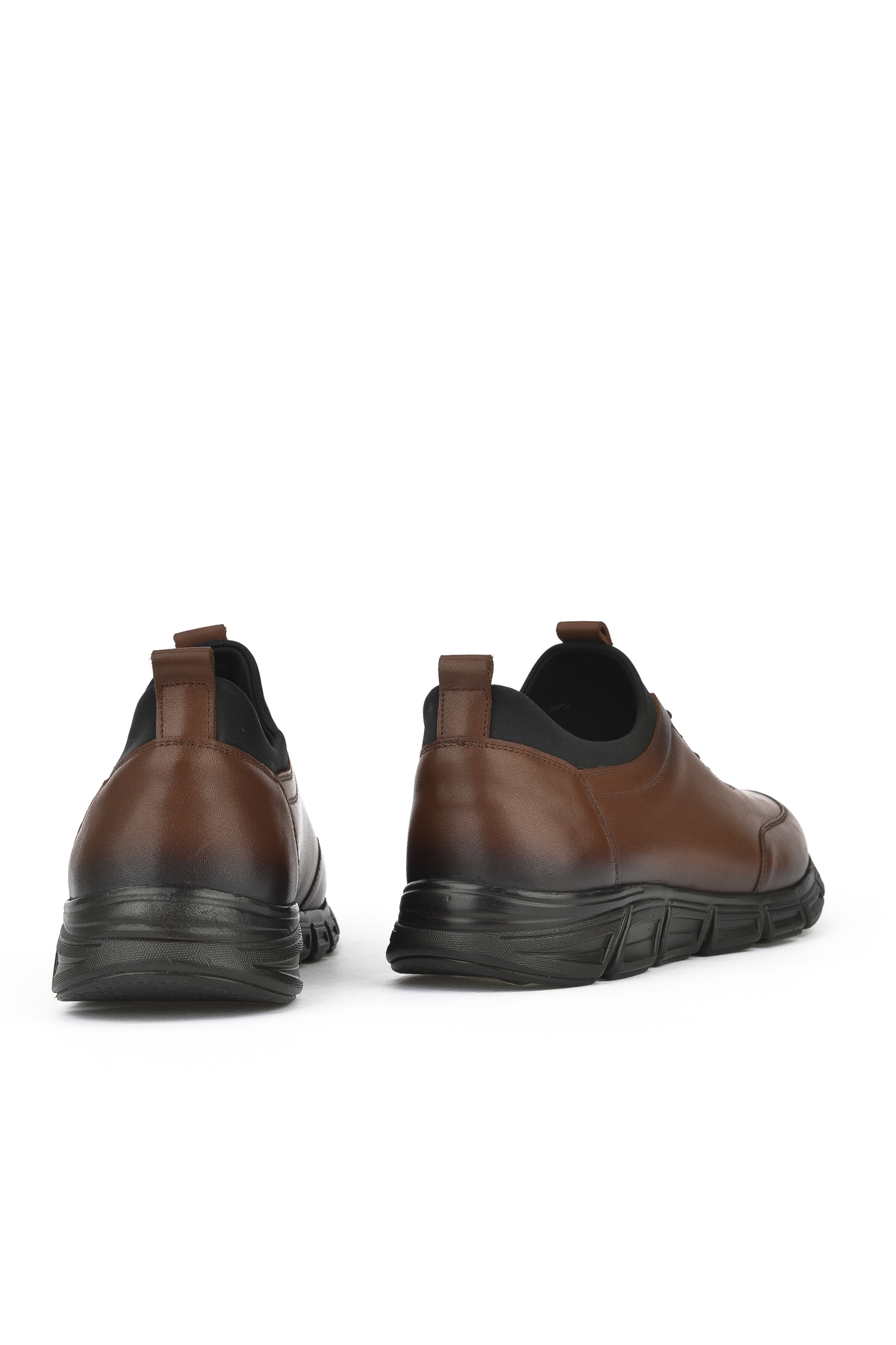 Erkek Hakiki Deri Ayakkabı 143745Z3288 Kızıl Kahve - Görsel 4