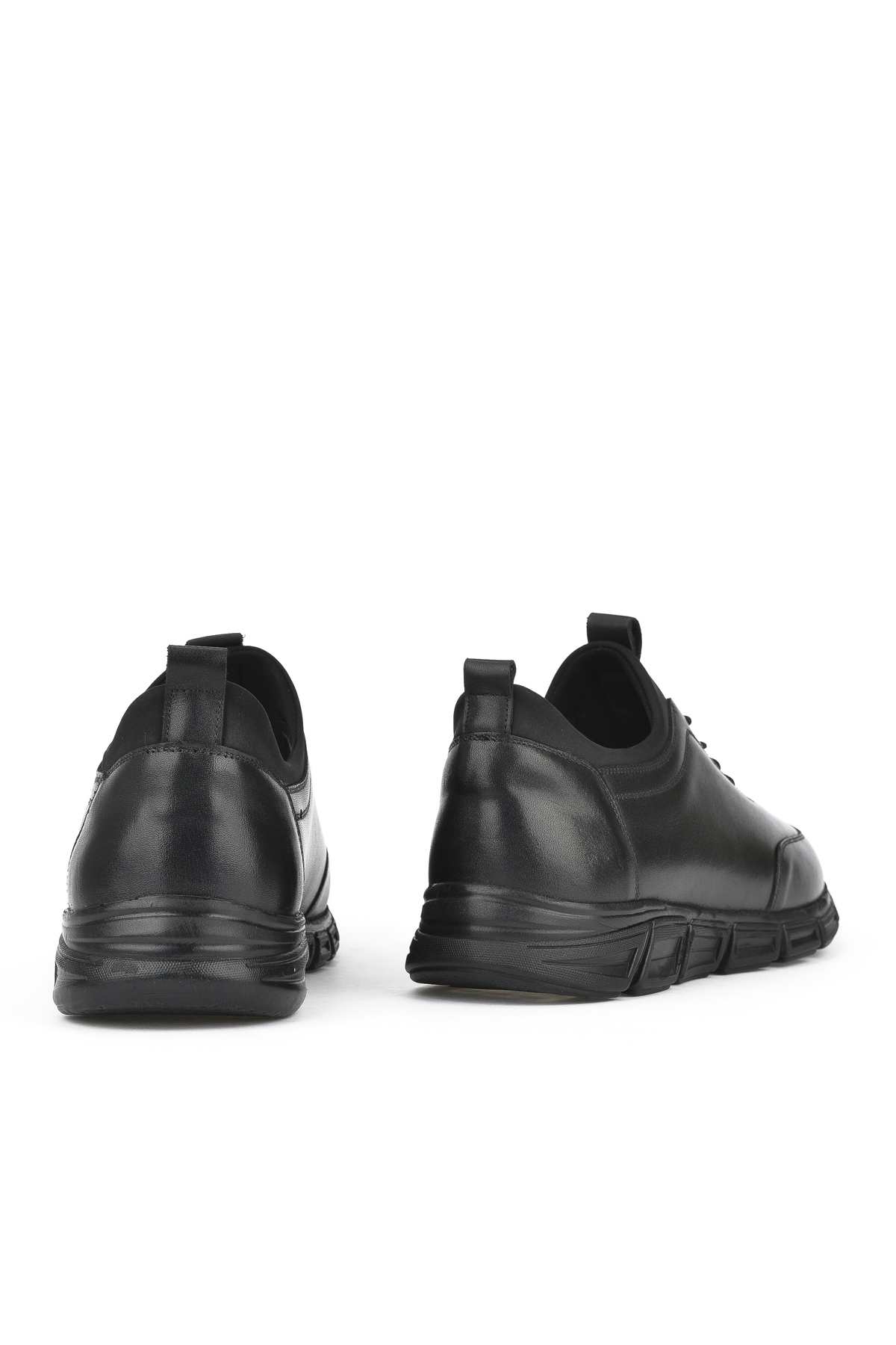 Erkek Hakiki Deri Ayakkabı 143745Z3288 Siyah - Görsel 4