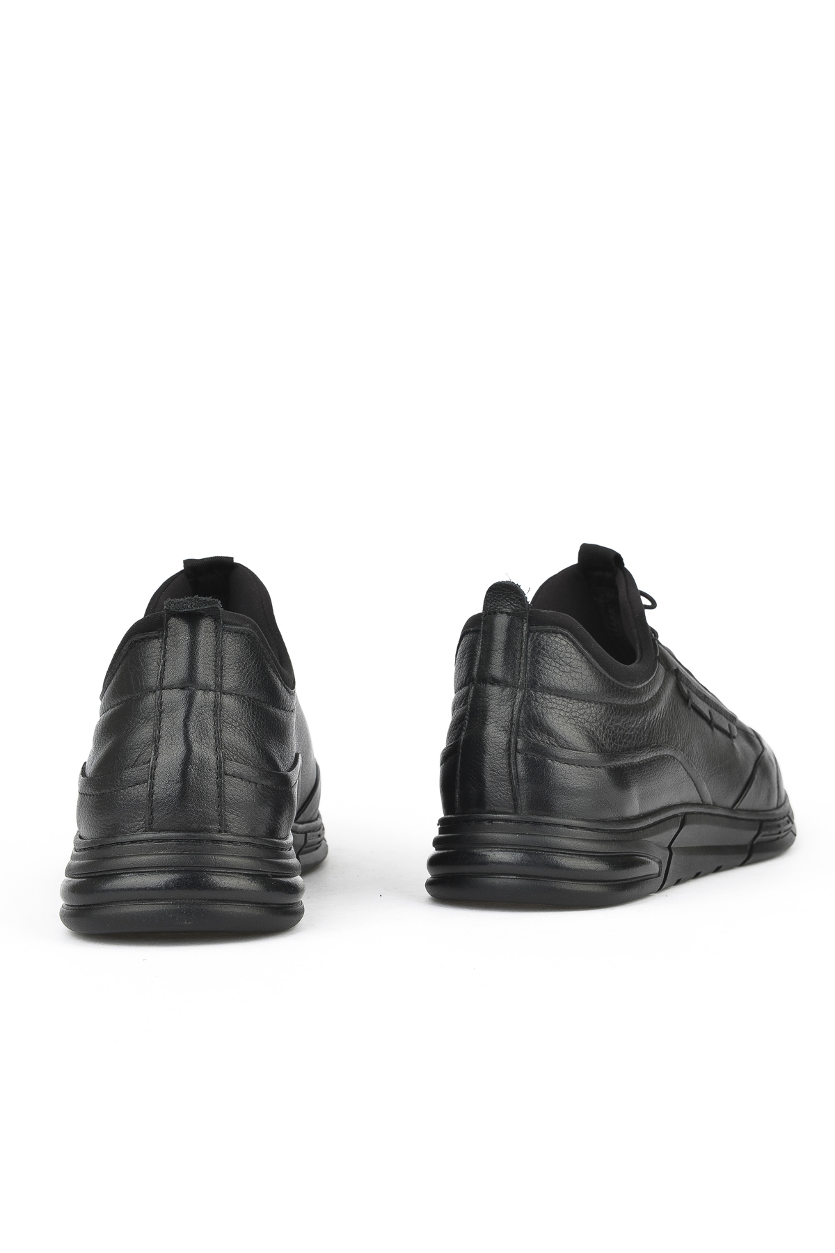Erkek Hakiki Deri Ayakkabı 1431040ZK2212 Siyah - Görsel 4