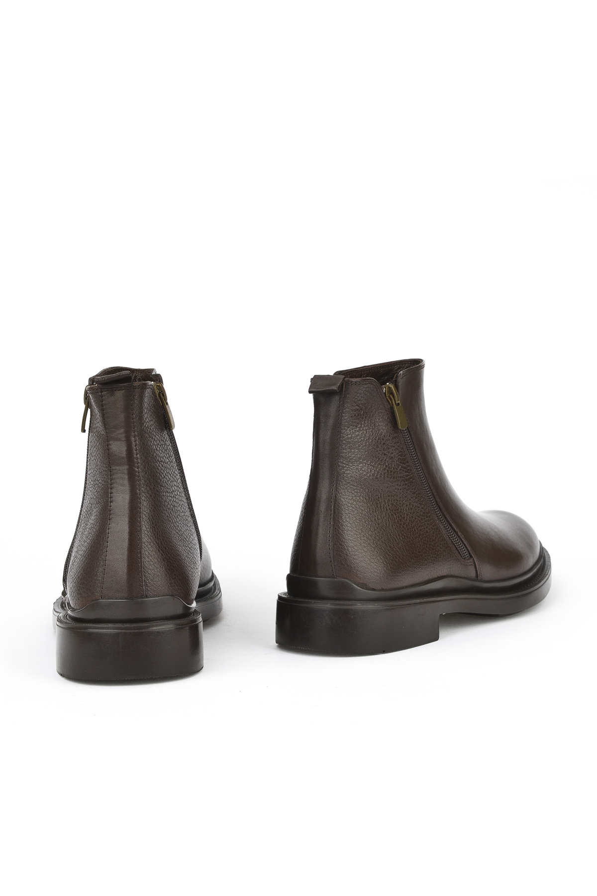 Erkek Hakiki Deri Bot 143986Z4140 Kahve - Görsel 4