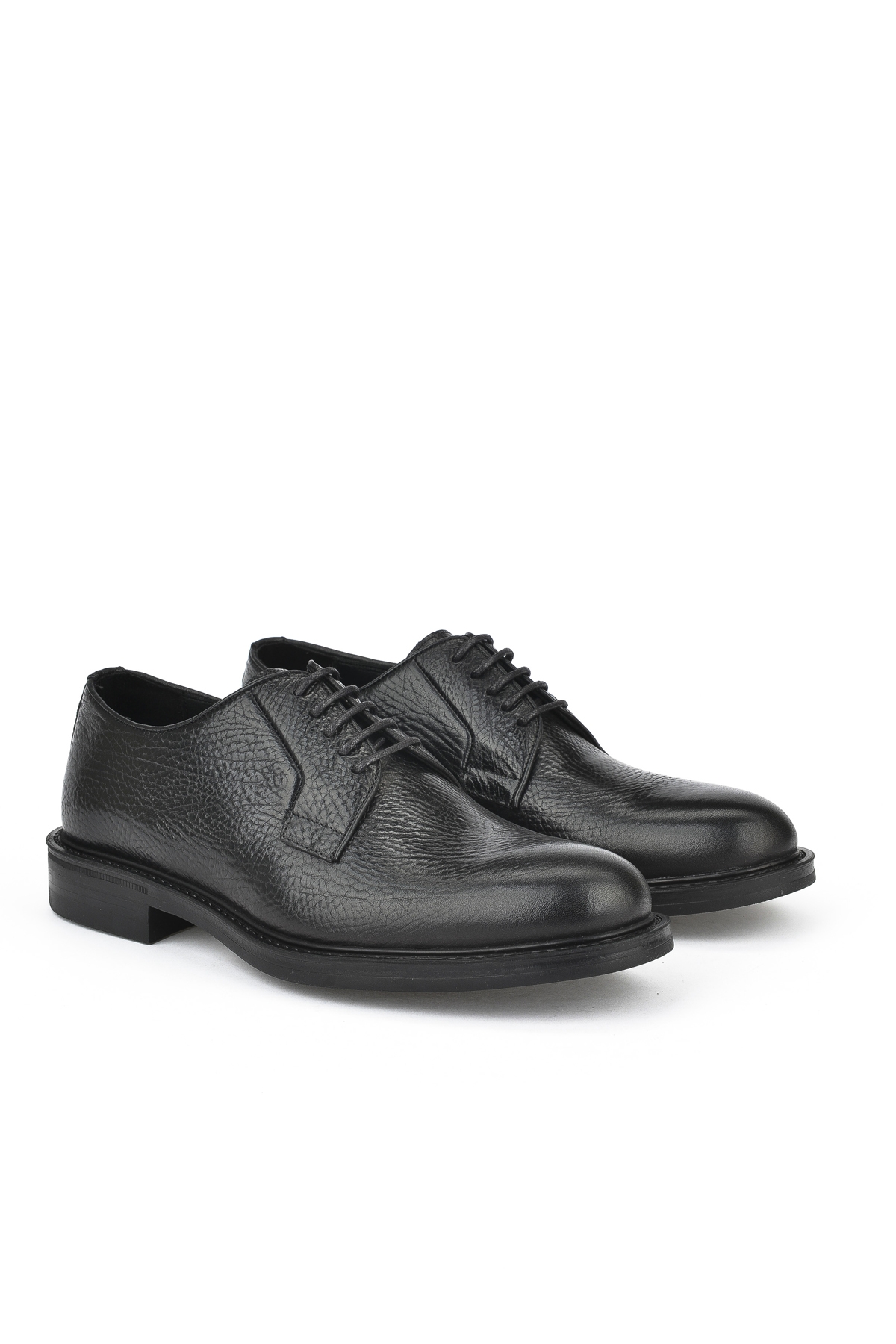 Erkek Hakiki Deri Ayakkabı 143986Z4131 Siyah - Görsel 3