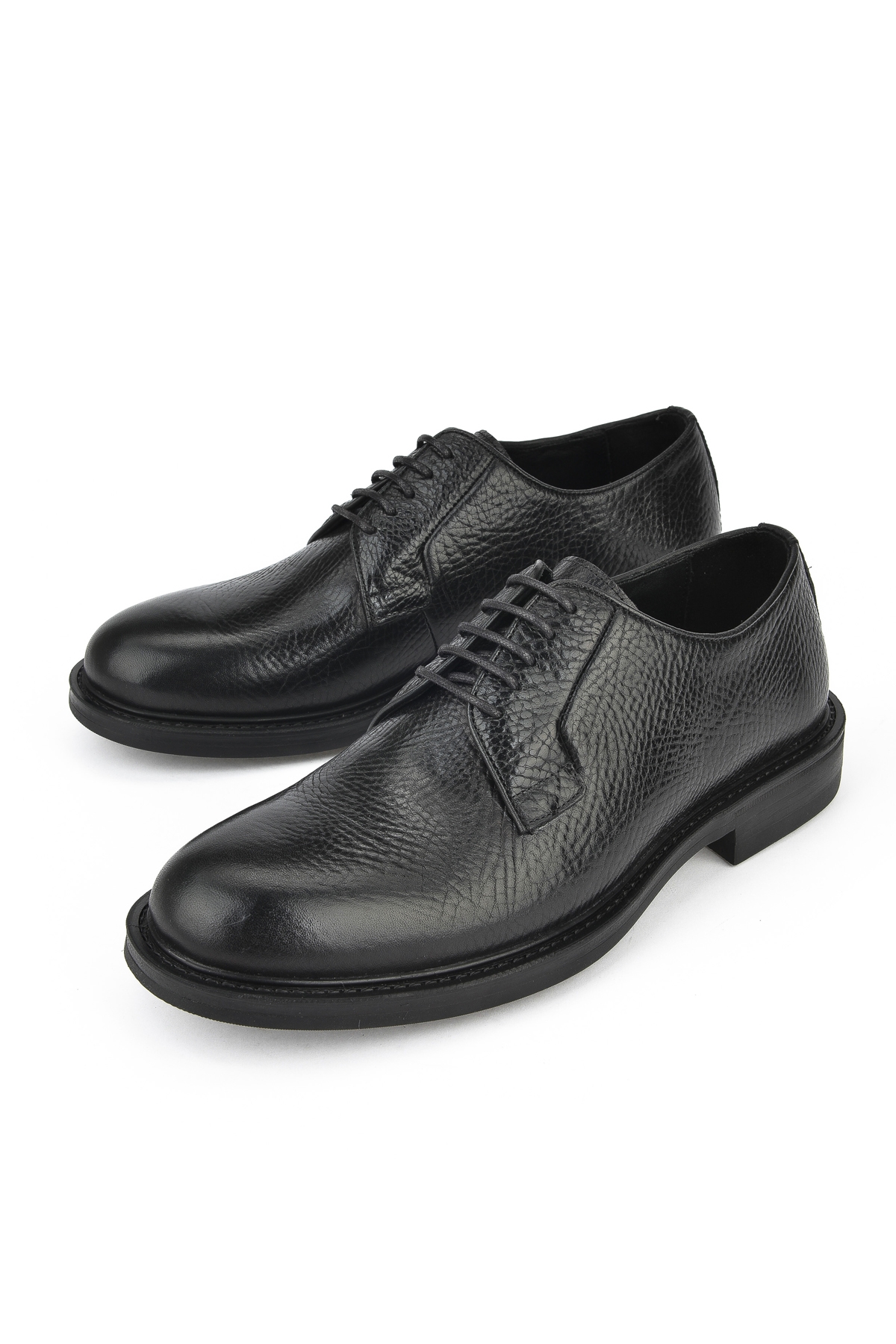 Erkek Hakiki Deri Ayakkabı 143986Z4131 Siyah - Görsel 6