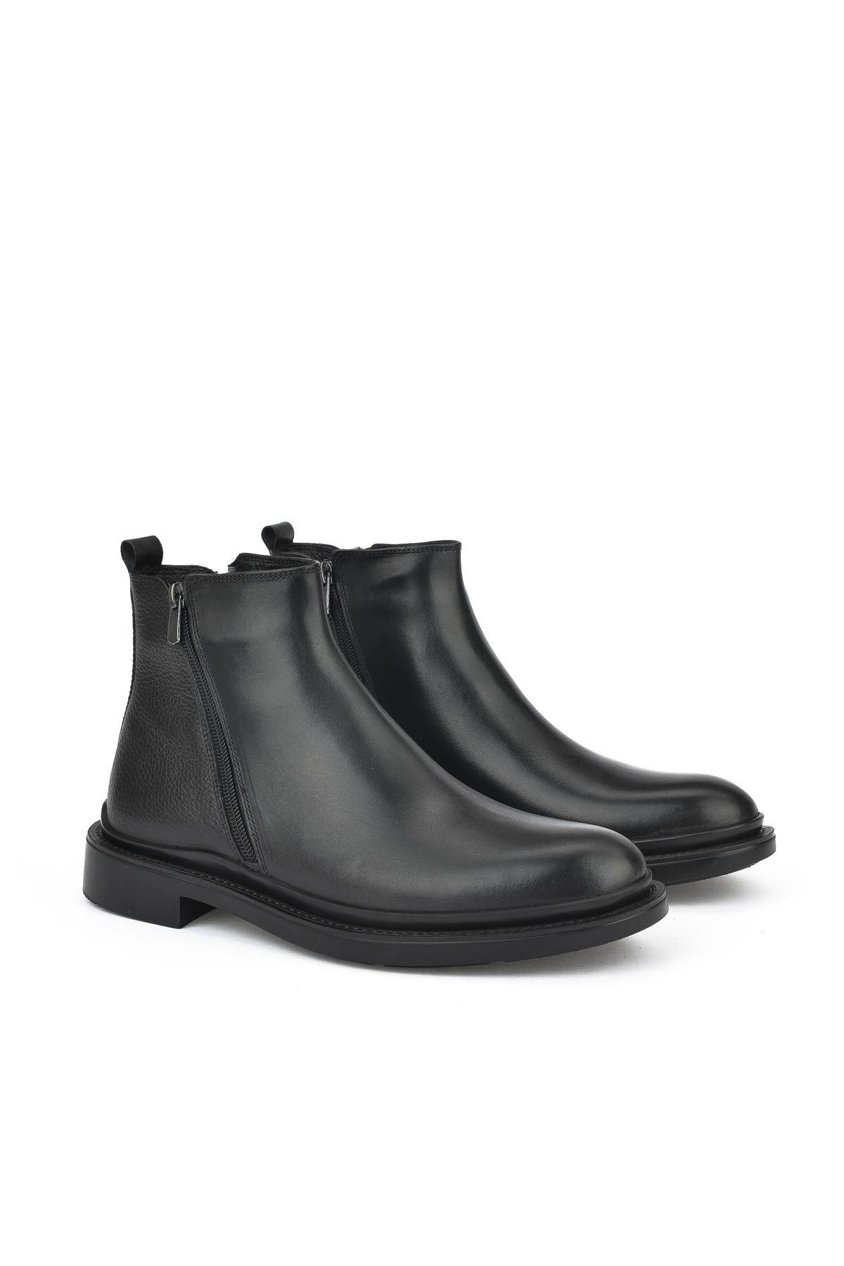 Erkek Hakiki Deri Bot 143986Z4140 Siyah - Görsel 3