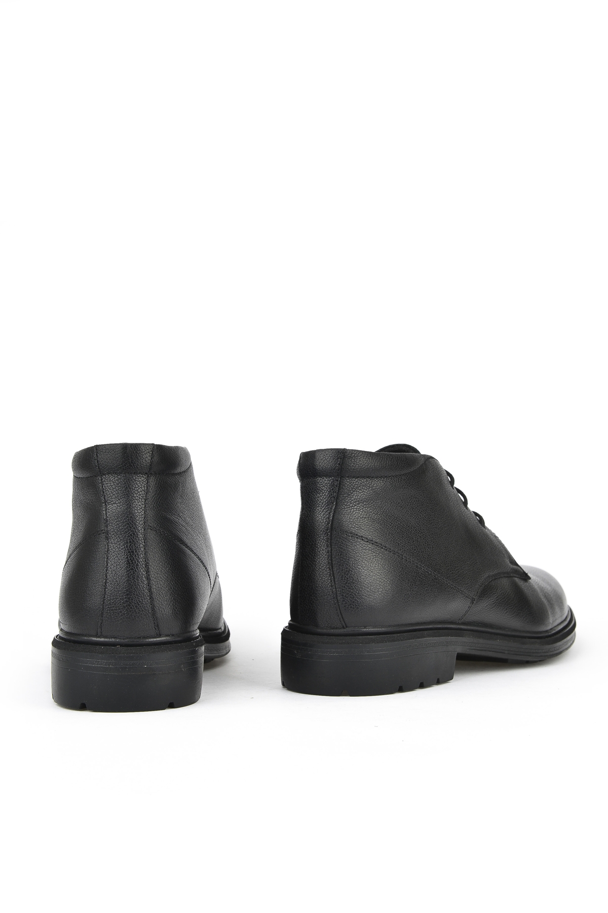Erkek Hakiki Deri Bot 14319Z7074 Siyah - Görsel 4