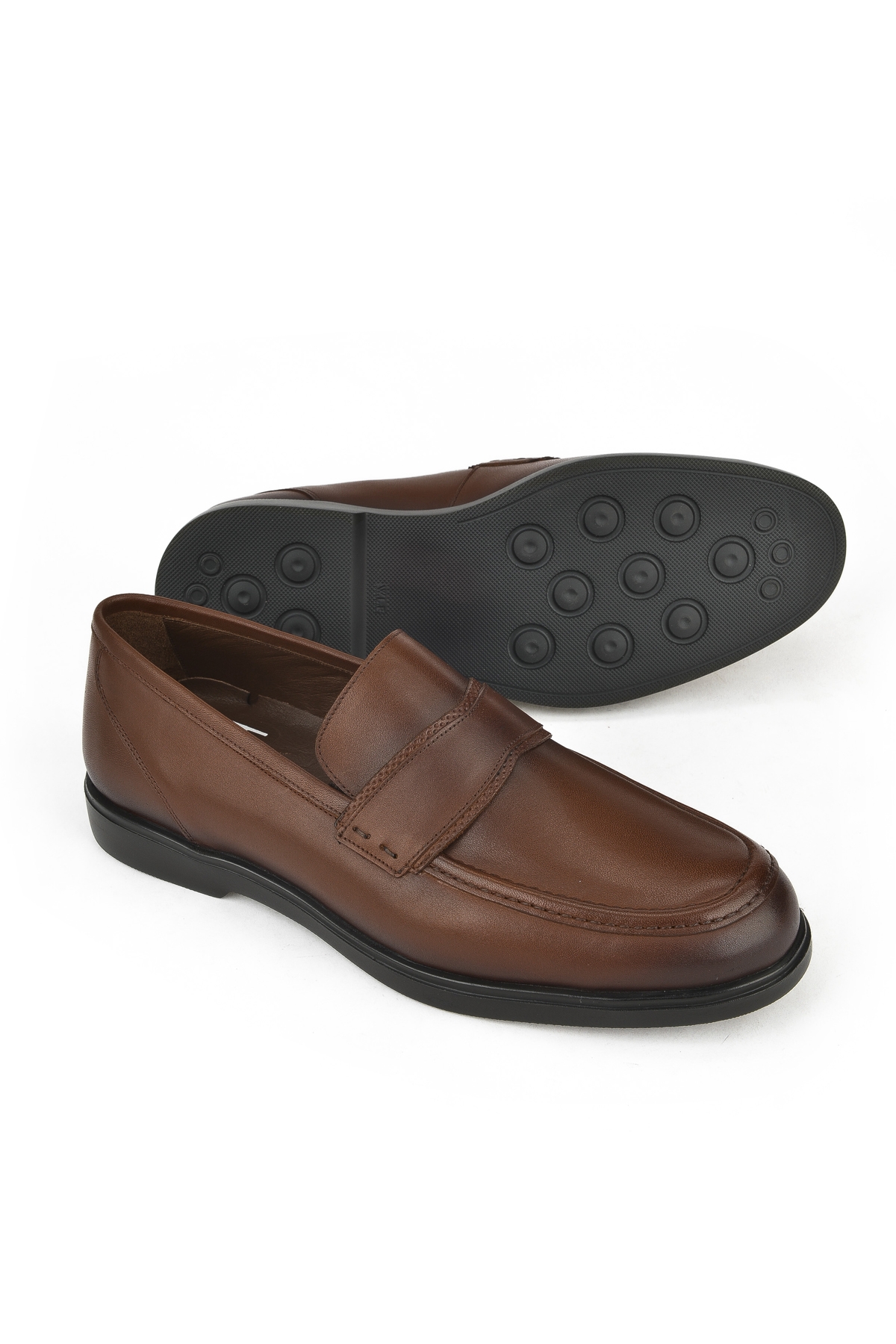 Erkek Hakiki Deri Ayakkabı 143745Z0303 Kahve - Görsel 5