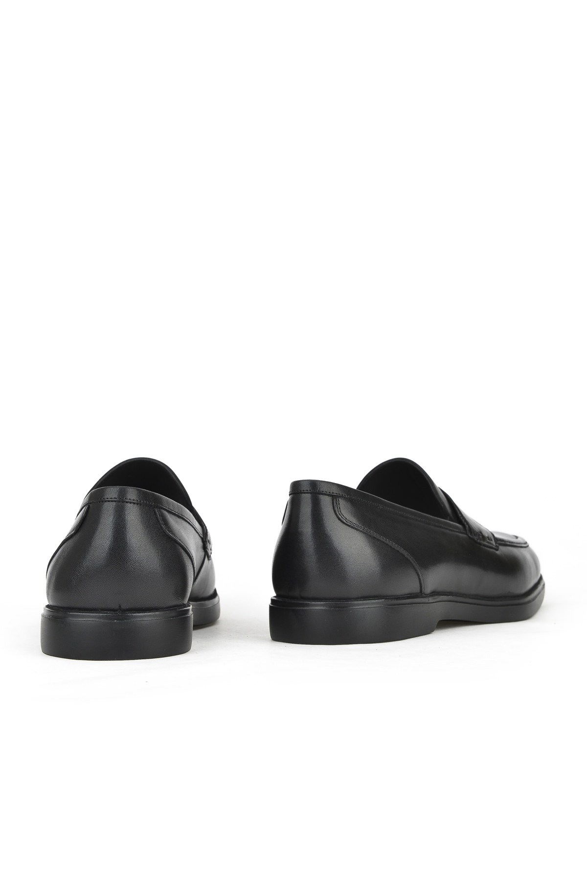 Erkek Hakiki Deri Ayakkabı 143745Z0303 Siyah - Görsel 4