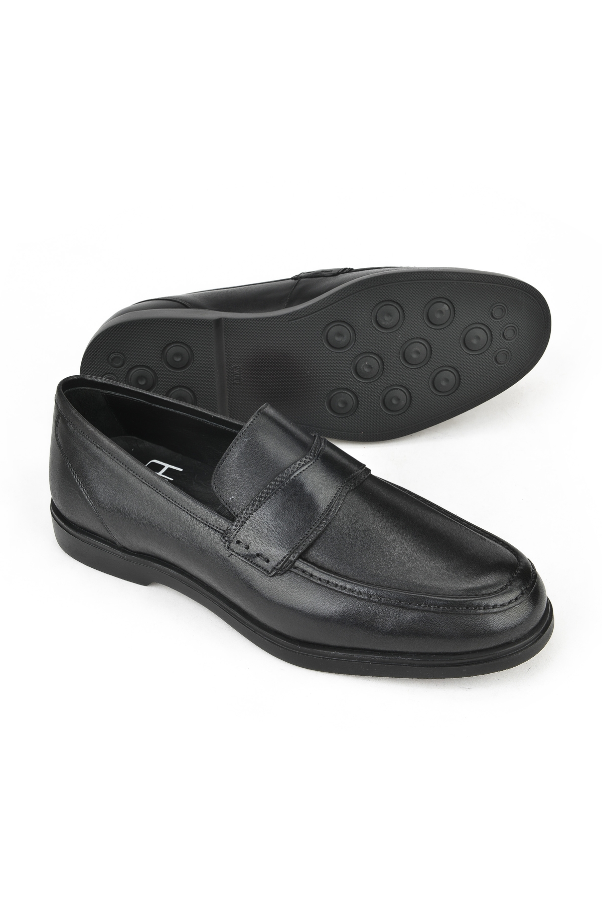 Erkek Hakiki Deri Ayakkabı 143745Z0303 Siyah - Görsel 5