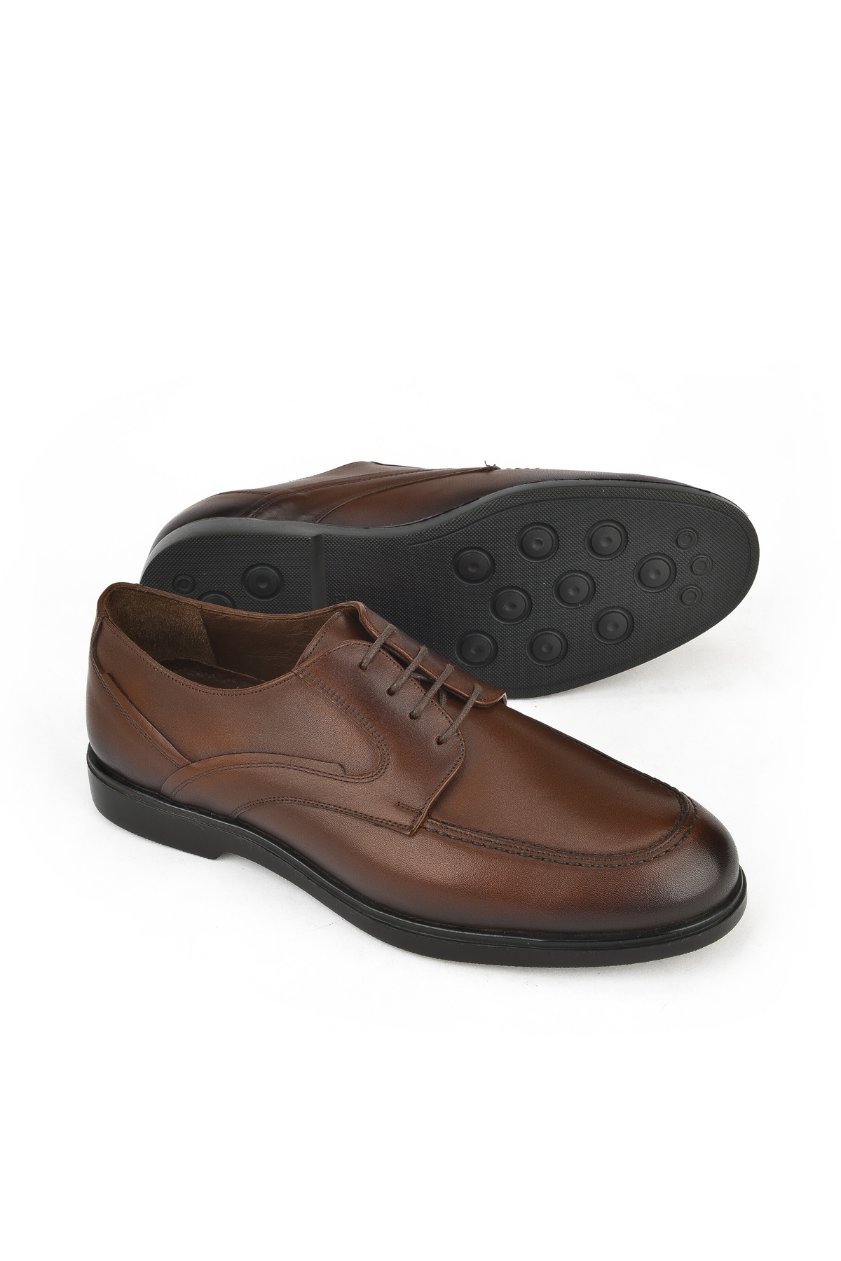 Erkek Hakiki Deri Ayakkabı 143745Z0307 Kahve - Görsel 5