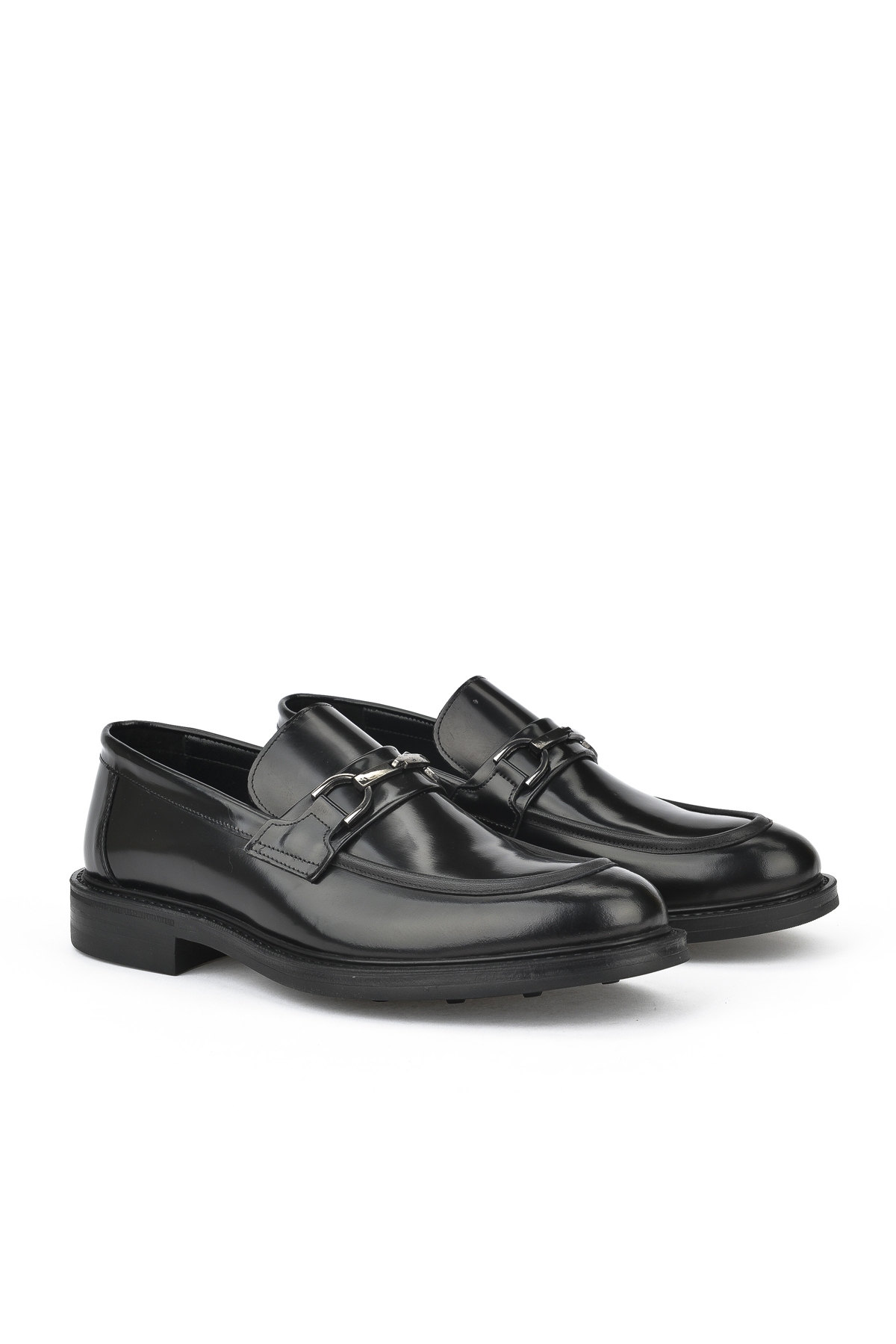 Erkek Hakiki Deri Ayakkabı 143986Z4163 Siyah - Görsel 3