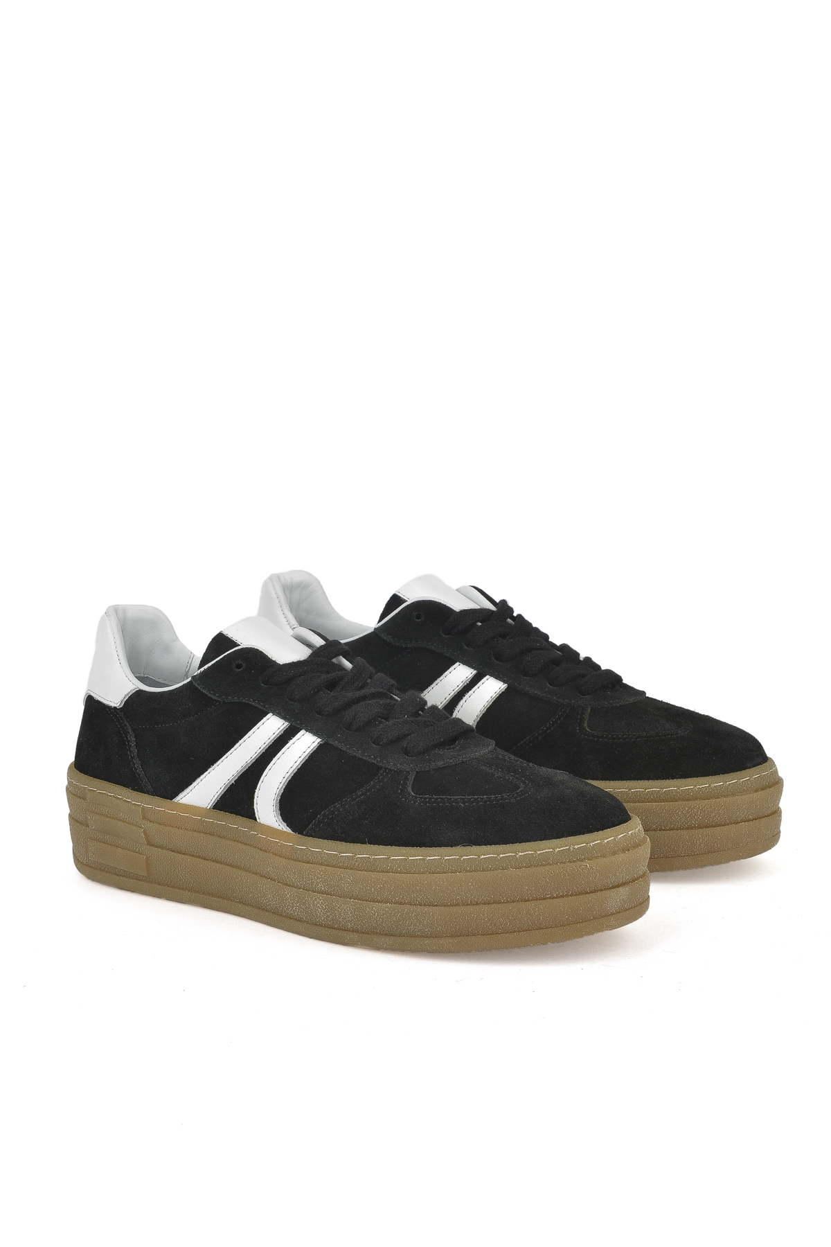 Kadın Hakiki Deri Sneaker 1431000Z6640 Siyah - Görsel 3