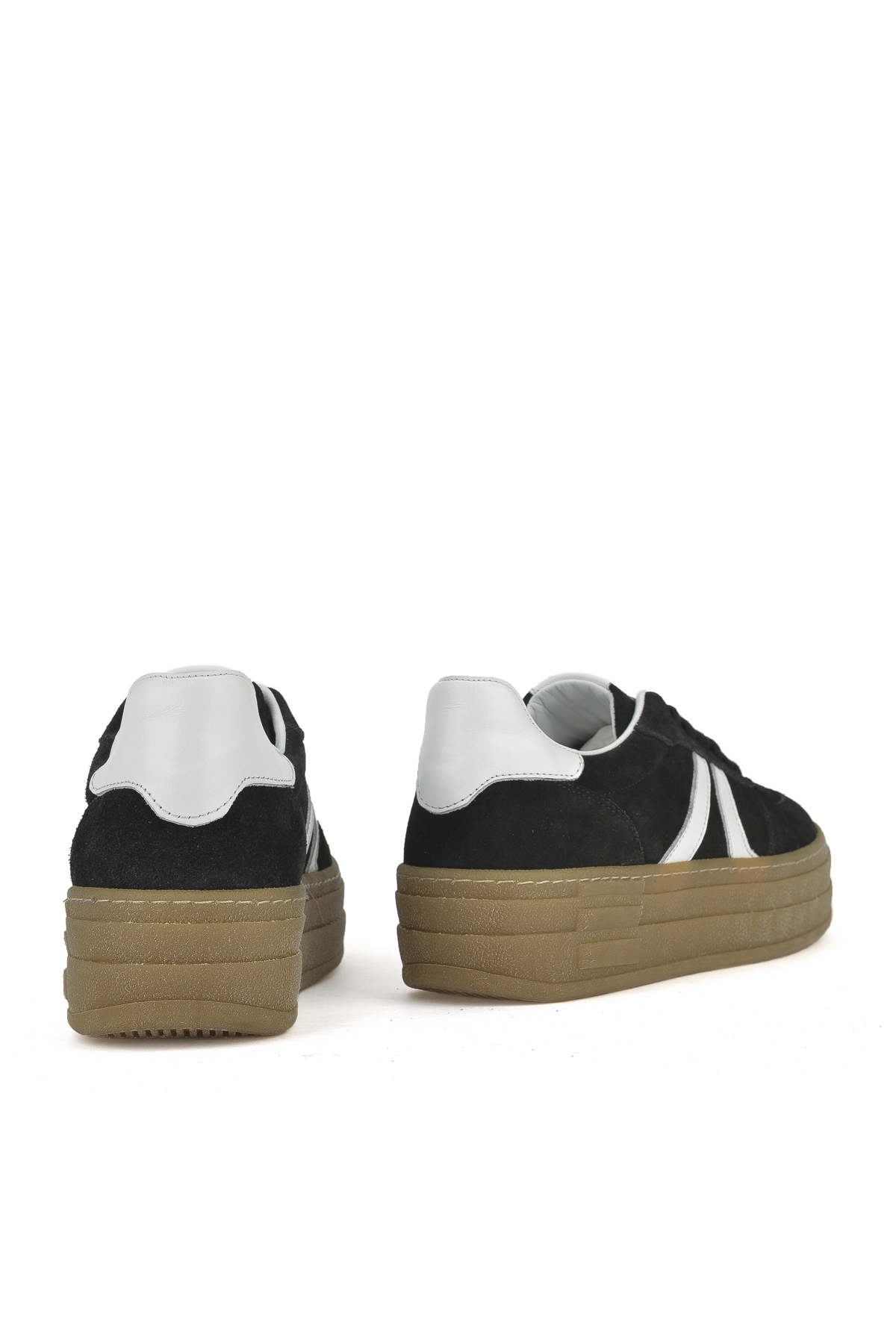 Kadın Hakiki Deri Sneaker 1431000Z6640 Siyah - Görsel 4