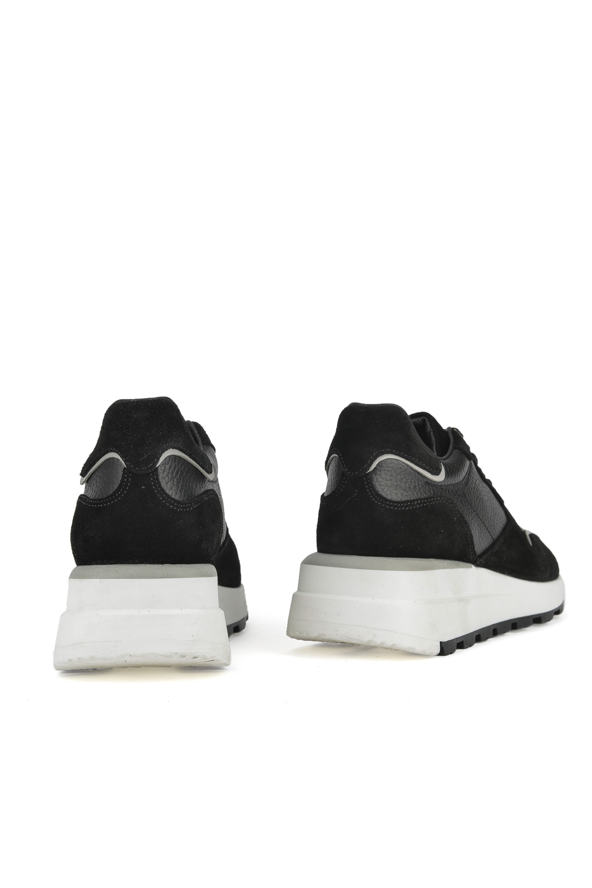 Kadın Hakiki Deri Sneaker 1431000Z5831 Siyah - Görsel 4