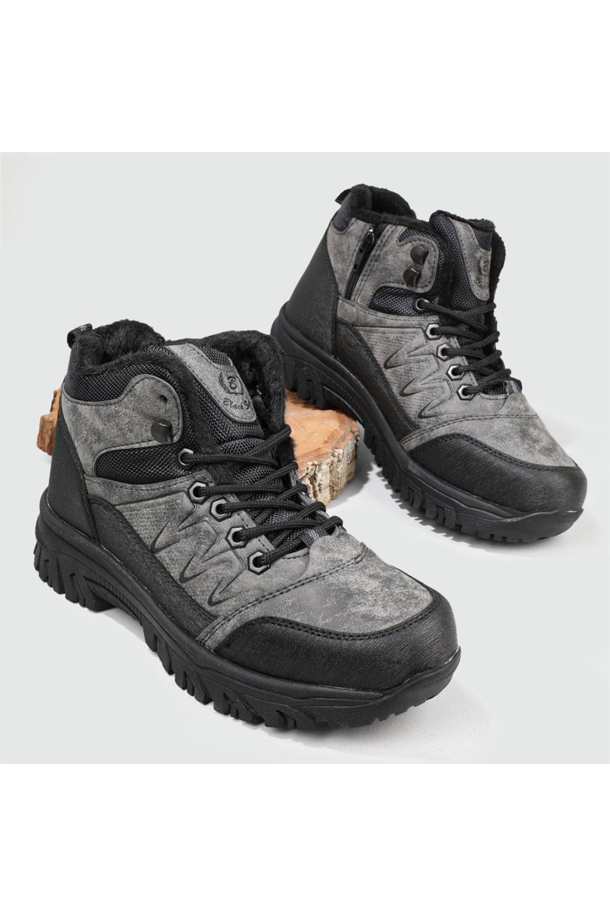 579 Outdoor İçi Yünlü Erkek Bot - Görsel 2