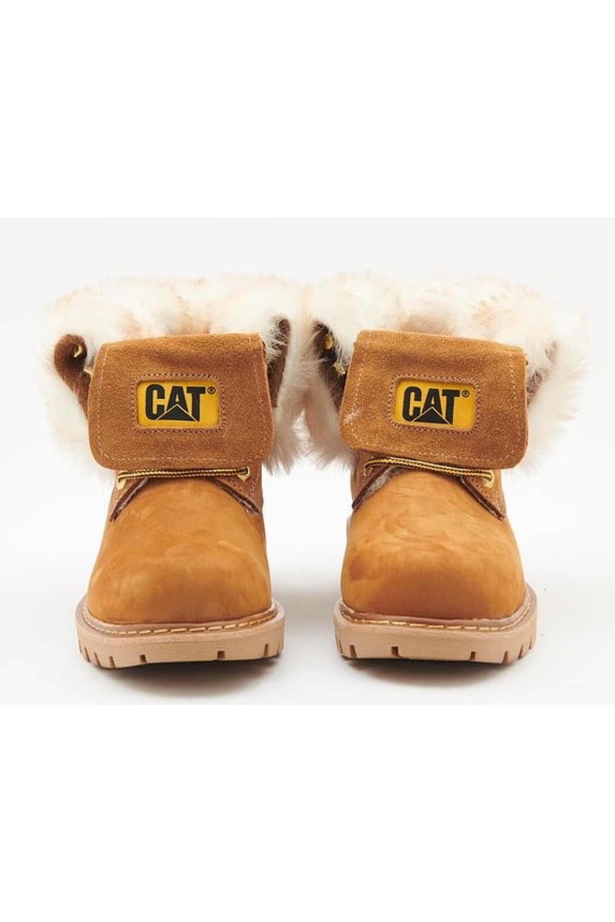 Cat 015Z101184 Utah Fur Kürklü Deri Caterpıllar Kadın Bot - Görsel 7