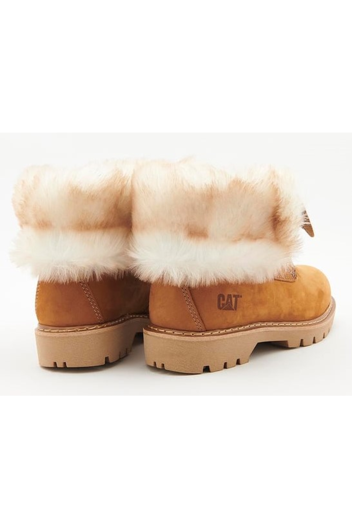 Cat 015Z101184 Utah Fur Kürklü Deri Caterpıllar Kadın Bot - Görsel 8