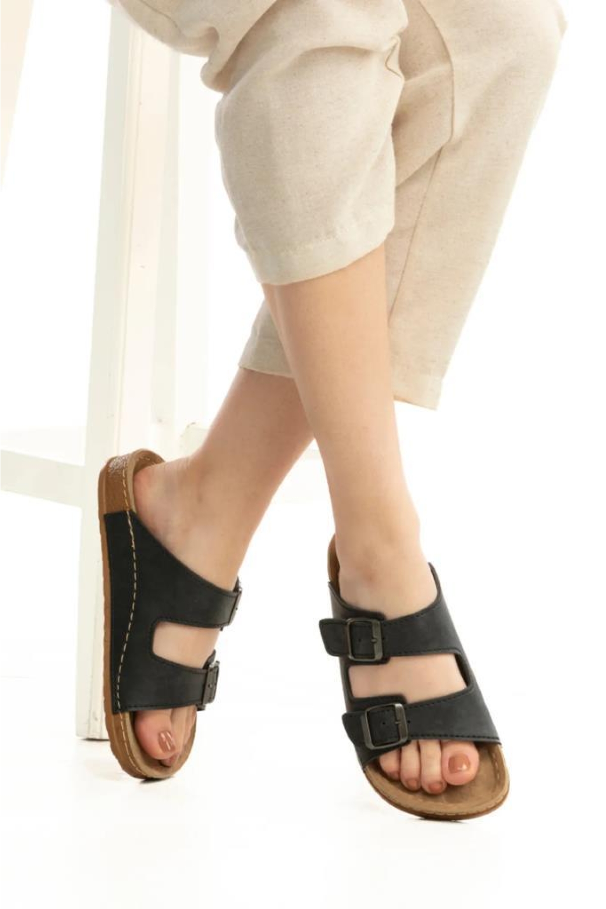 20-972 Kadın Ortapedik Kadın Terlik - Görsel 5