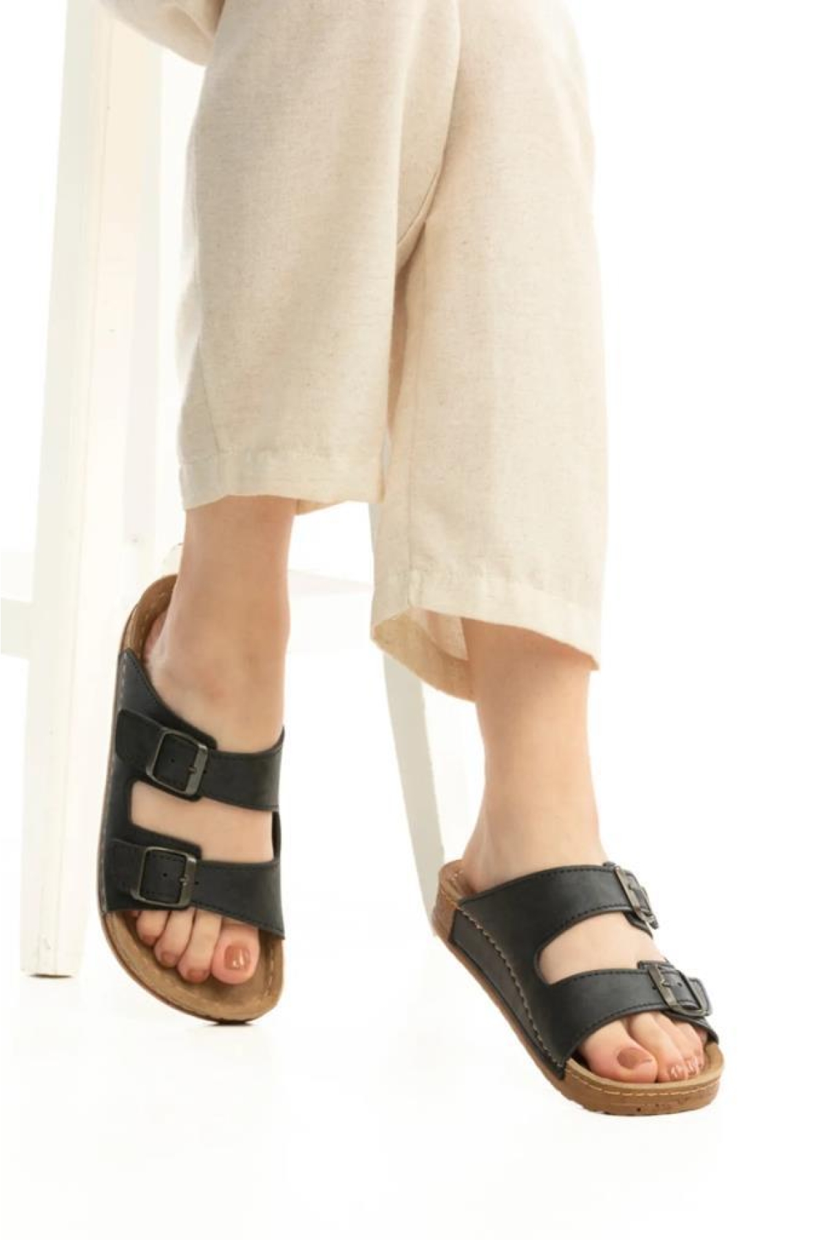 20-972 Kadın Ortapedik Kadın Terlik - Görsel 6