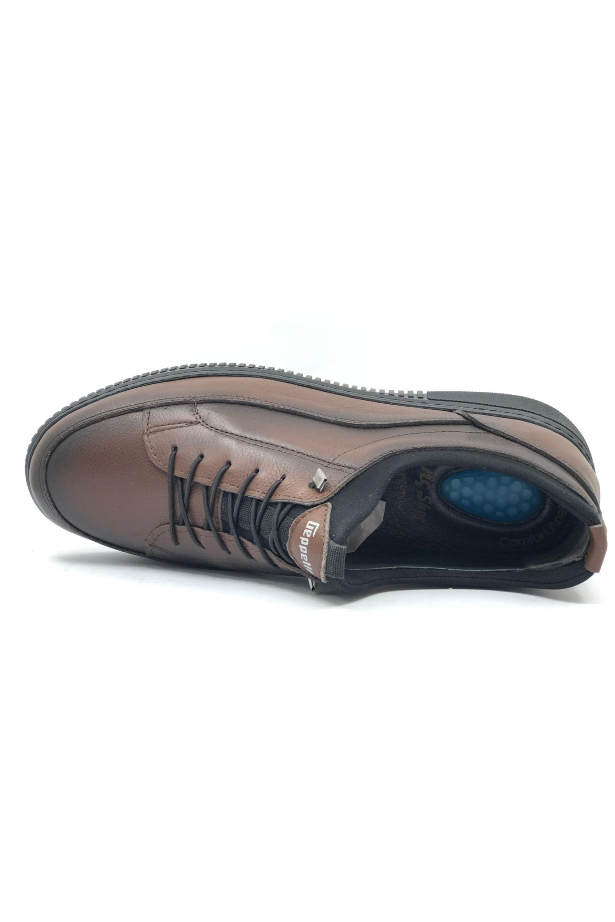 Ökçe Jel Dolgulu Ortopedik Hakiki Deri Erkek Casual Ayakkabı - Görsel 5