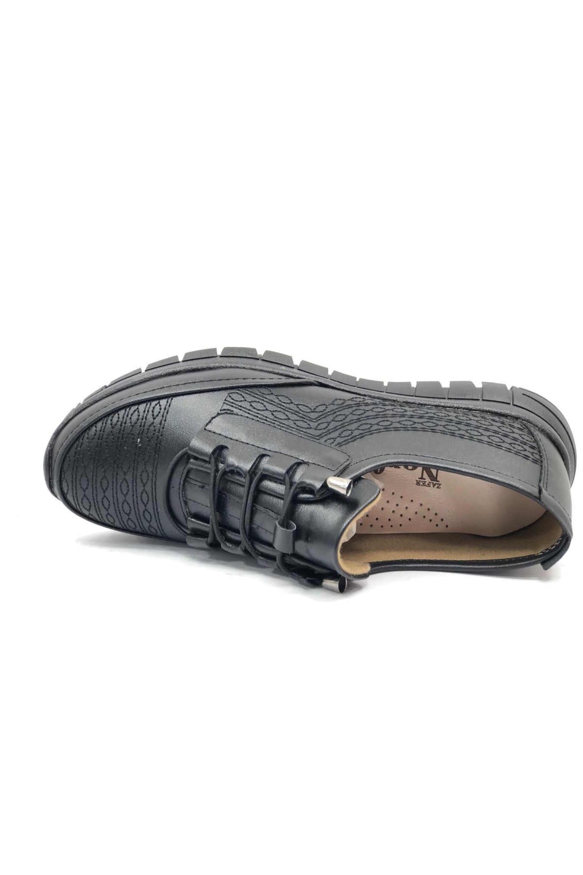 745 Dr.Tavsiyeli İçi %100 Deri Kadın Babet Ayakkabı - Görsel 6