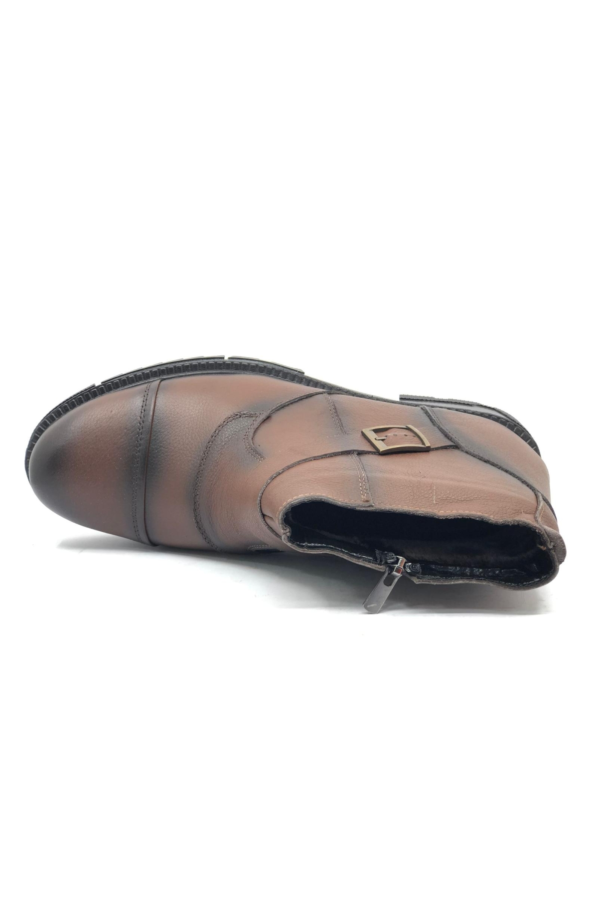 İçi Yünlü Kauçuk Taban Hakiki Deri Dallas Erkek Bot - Görsel 6