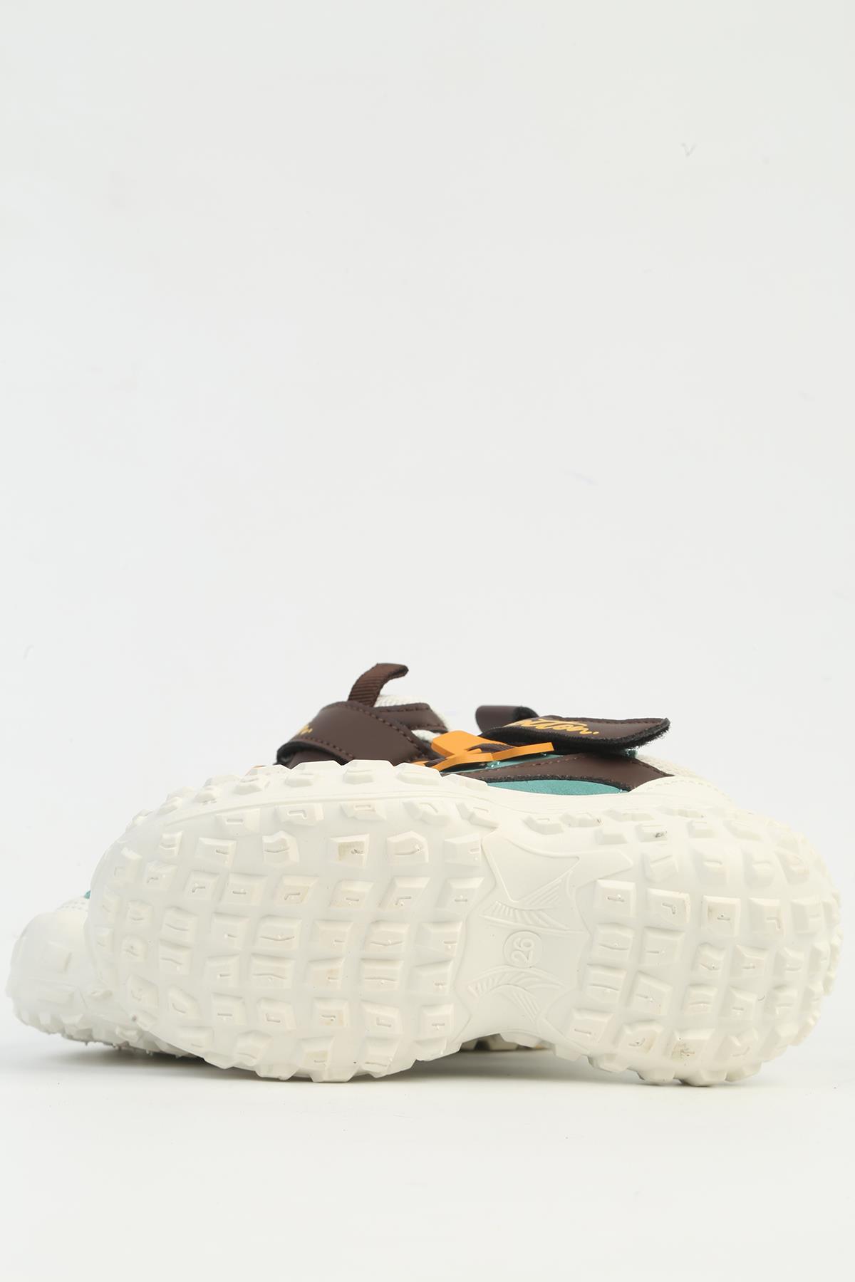 ® Bej Çocuk Spor Ayakkabı İTHAL BNI-11136 - Görsel 6