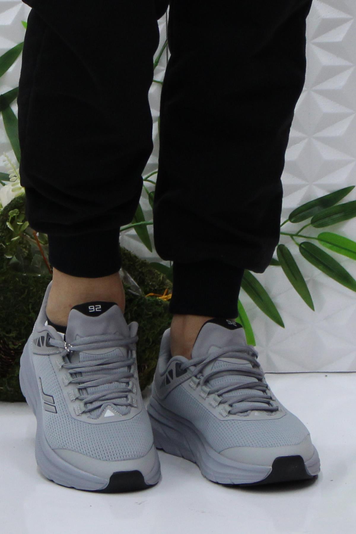 Glıtch Easystep Gri Rahat Orijinal Ürün Erkek Spor Ayakkabı - Görsel 3