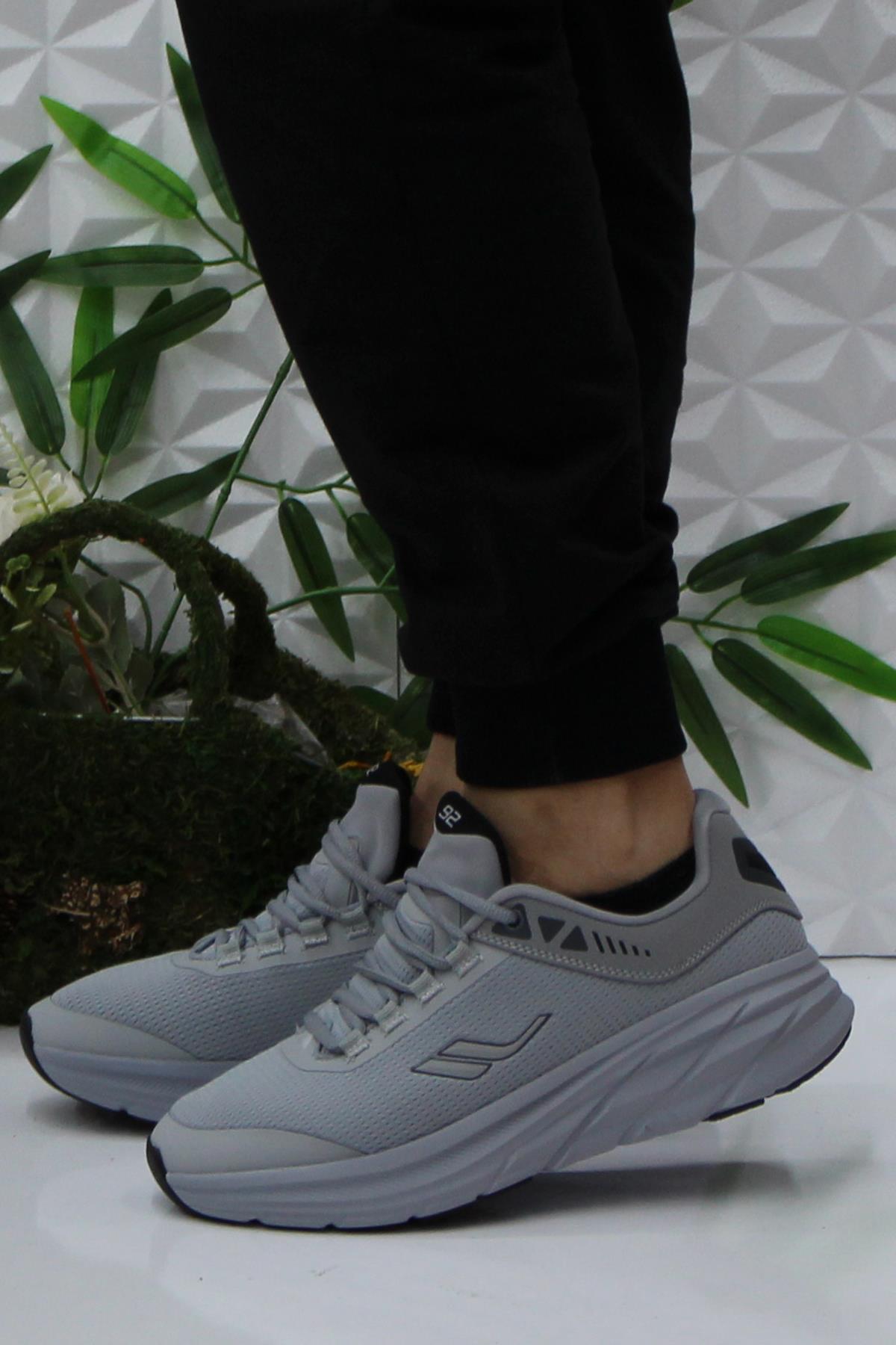 Glıtch Easystep Gri Rahat Orijinal Ürün Erkek Spor Ayakkabı - Görsel 4
