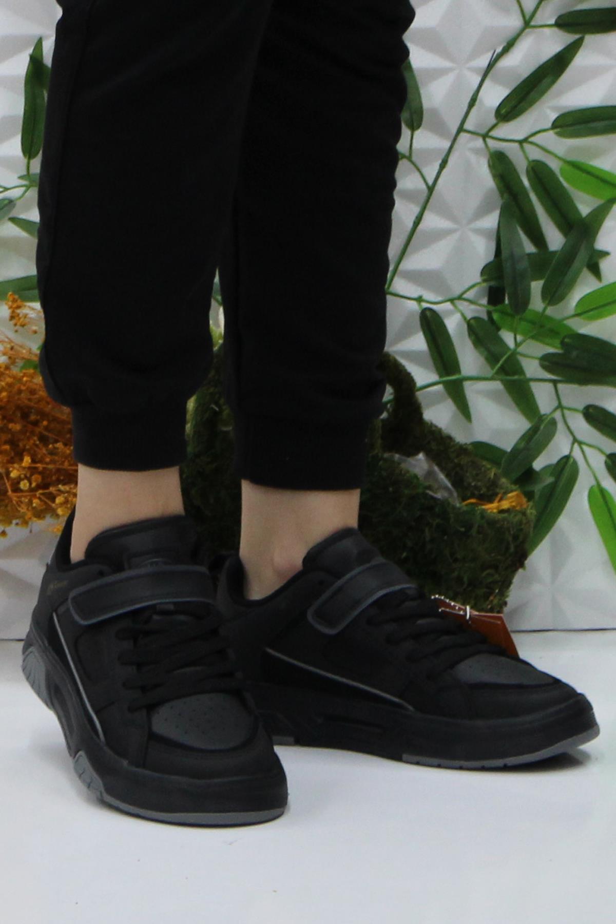 2083 Siyah Rahat Orijinal Ürün Sneaker Kadın Ayakkabı - Görsel 3