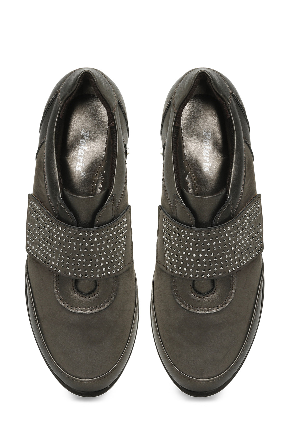 166506.NZ4PR Haki Kadın Bootie - Görsel 5