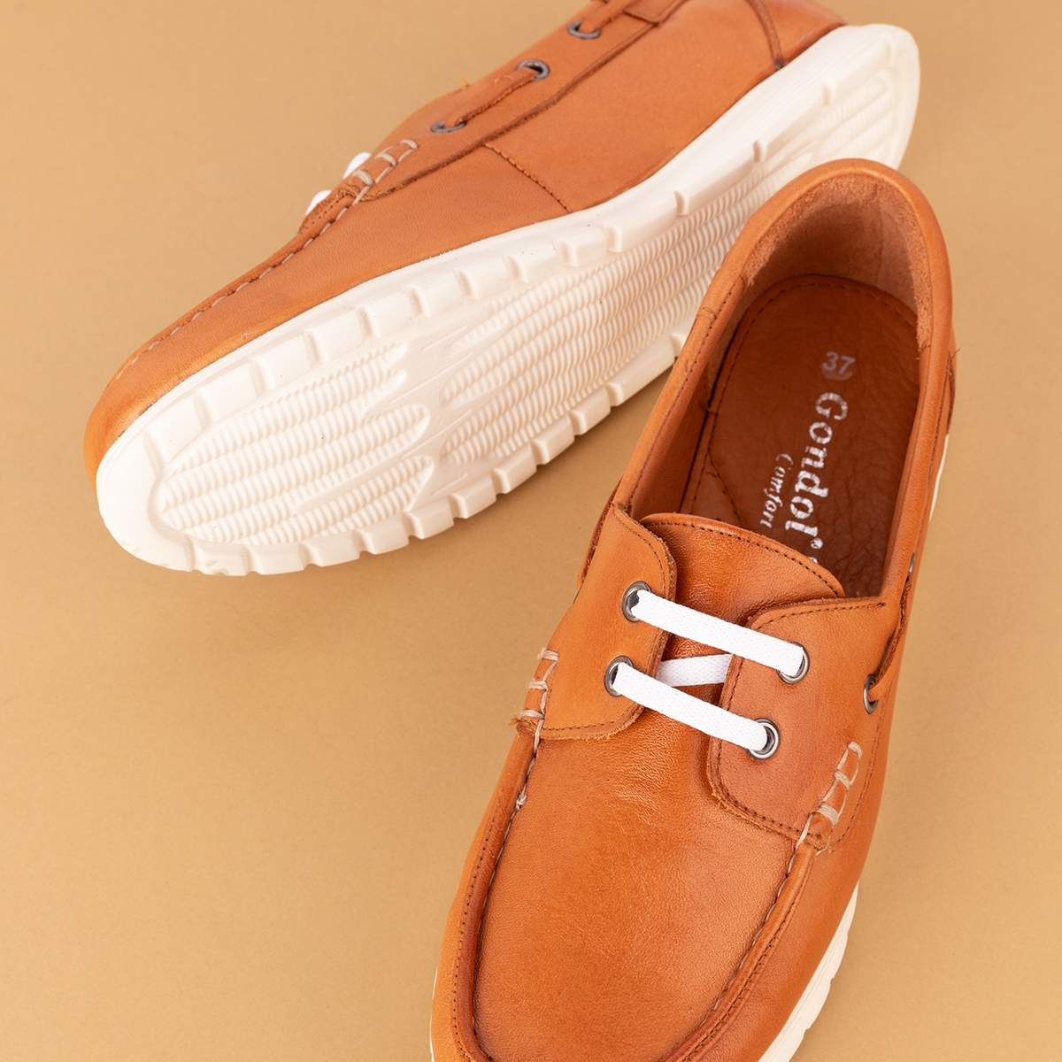 Gondol Kadın İçi Dışı Hakiki Deri Esnek Hafif Rahat Loafer ell.7005 - Görsel 7