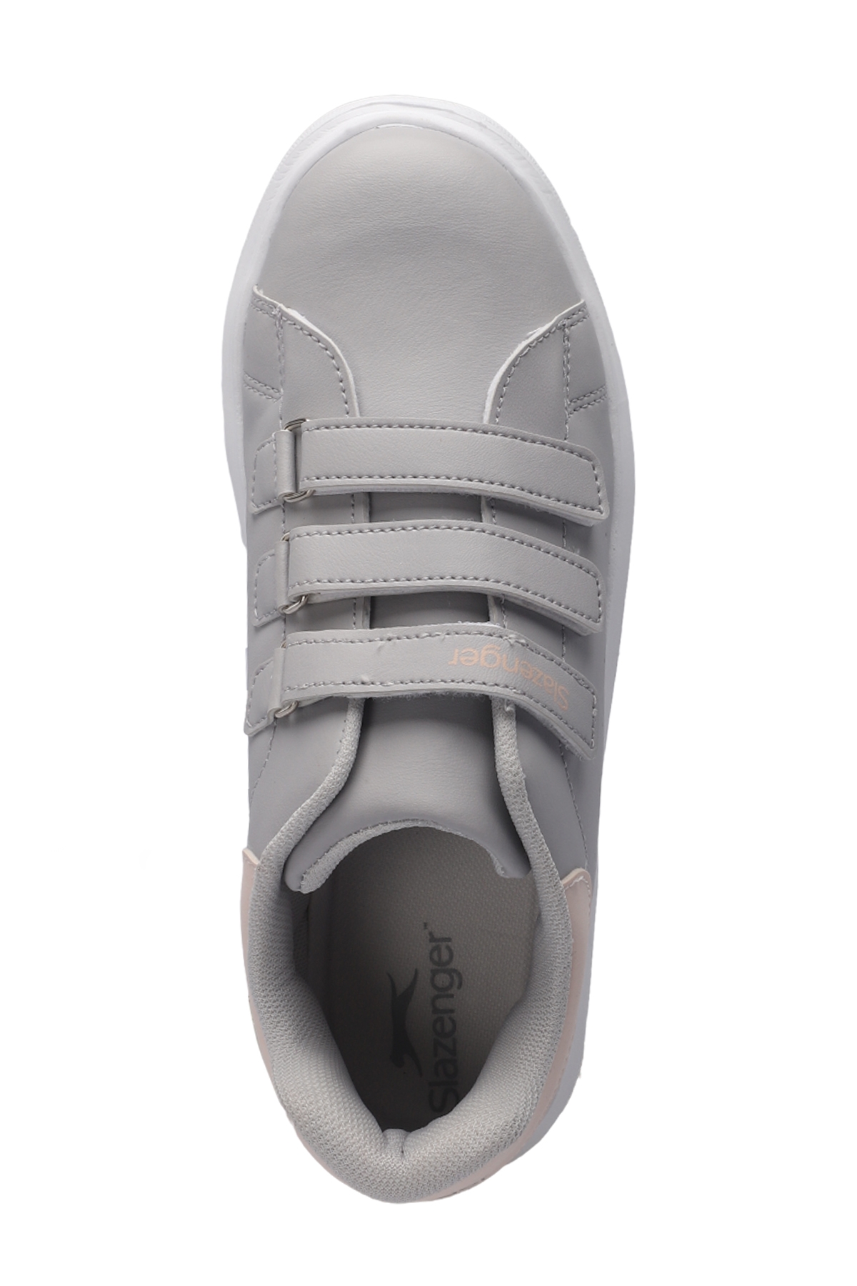 LOVE I Kız Çocuk Sneaker Ayakkabı Gri / Pembe - Görsel 6