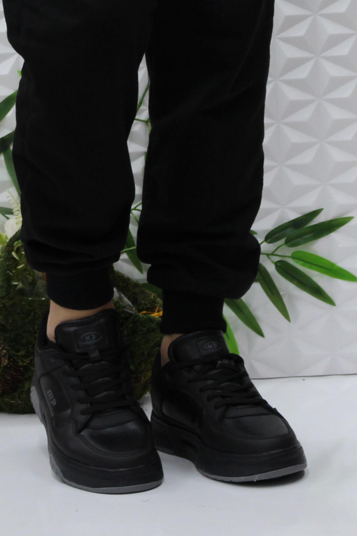 242 2056 Siyah Rahat Orijinal Ürün Sneaker Erkek Ayakkabı - Görsel 3