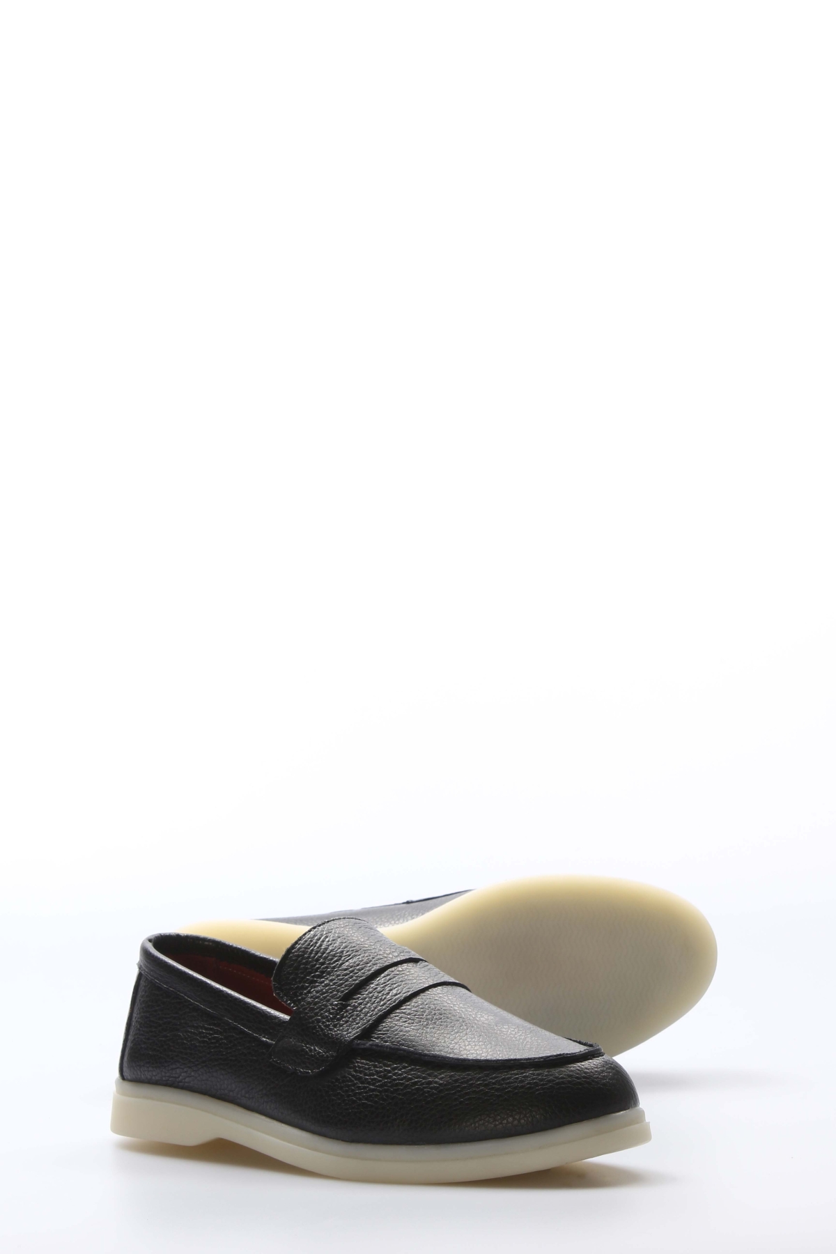 Hakiki Deri Kadın Casual Ayakkabı 733ZA017 - Görsel 4