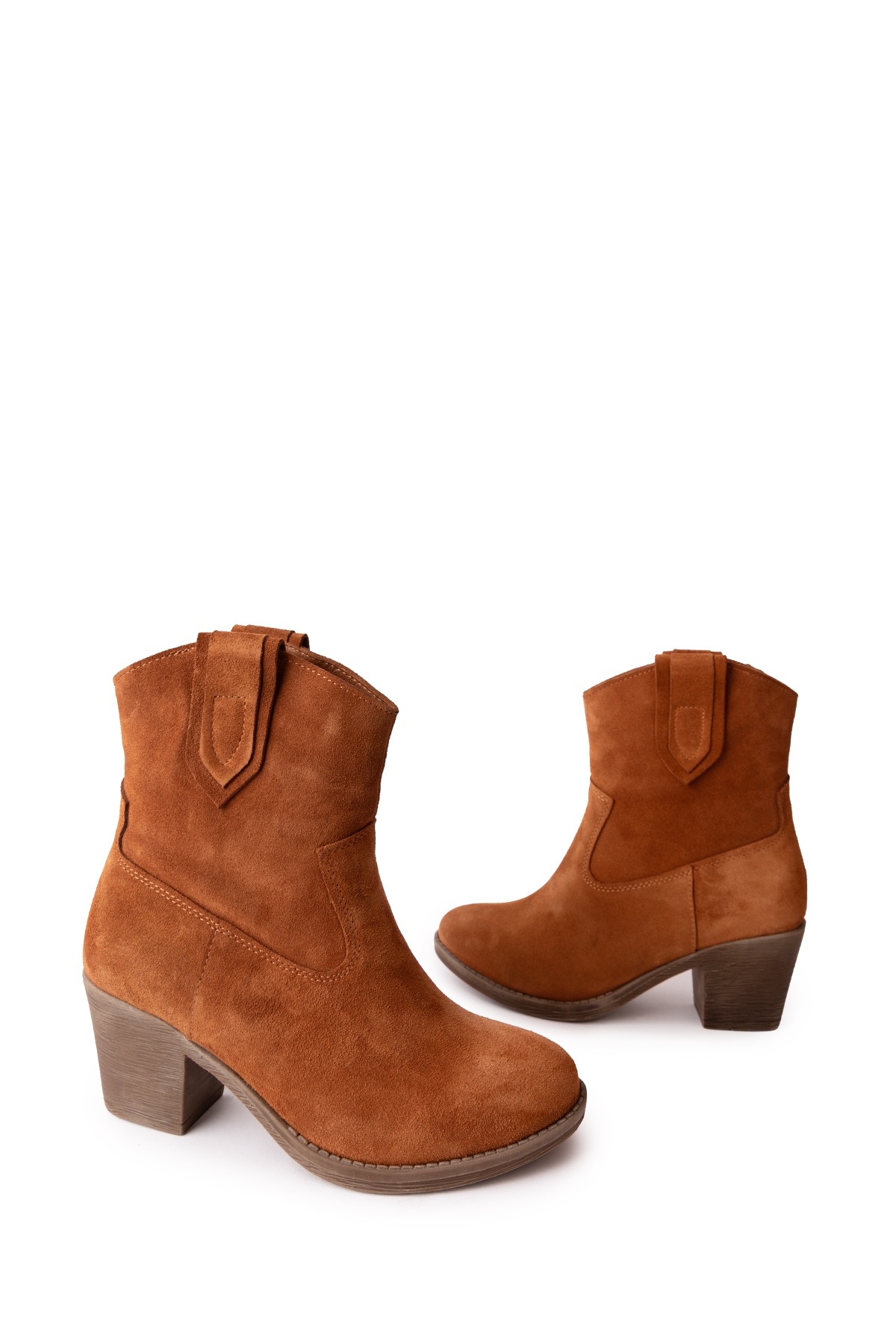 Gondol Kadın Hakiki Deri Western Tarz Bot anl.2800 - Görsel 2