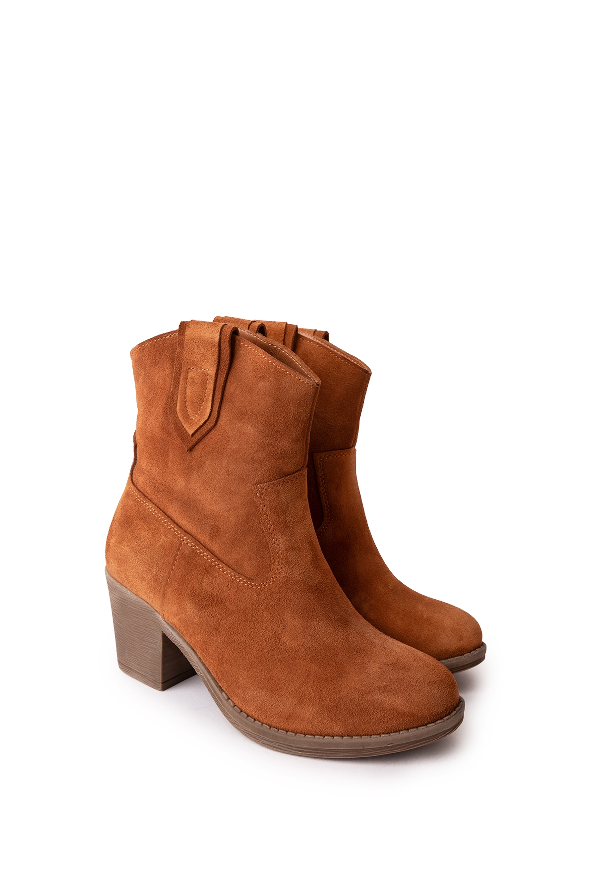 Gondol Kadın Hakiki Deri Western Tarz Bot anl.2800 - Görsel 3