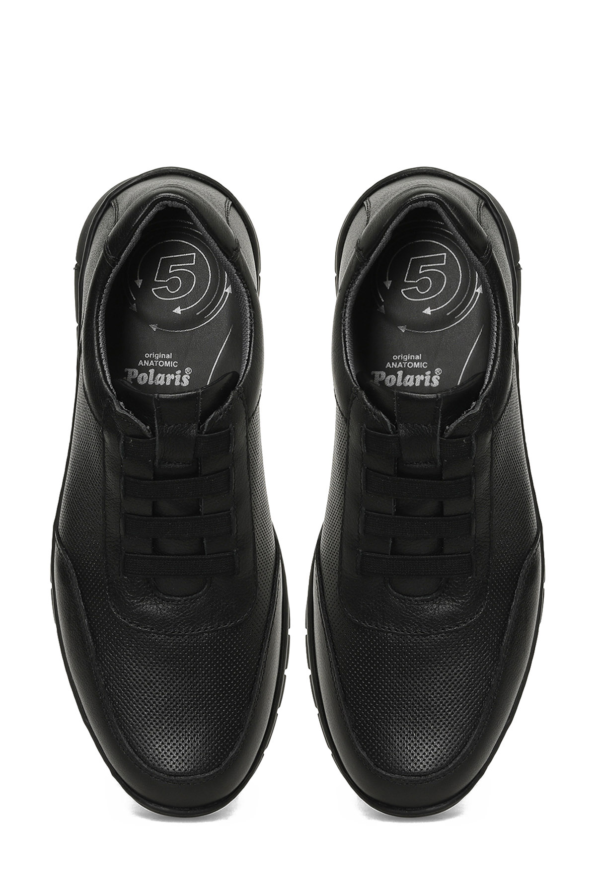 107284.M 5FX Siyah Erkek Comfort Ayakkabı - Görsel 5