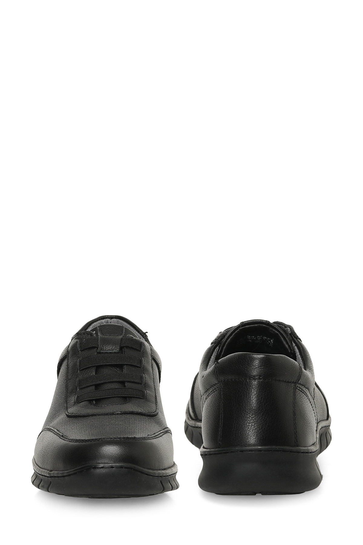 107284.M 5FX Siyah Erkek Comfort Ayakkabı - Görsel 6