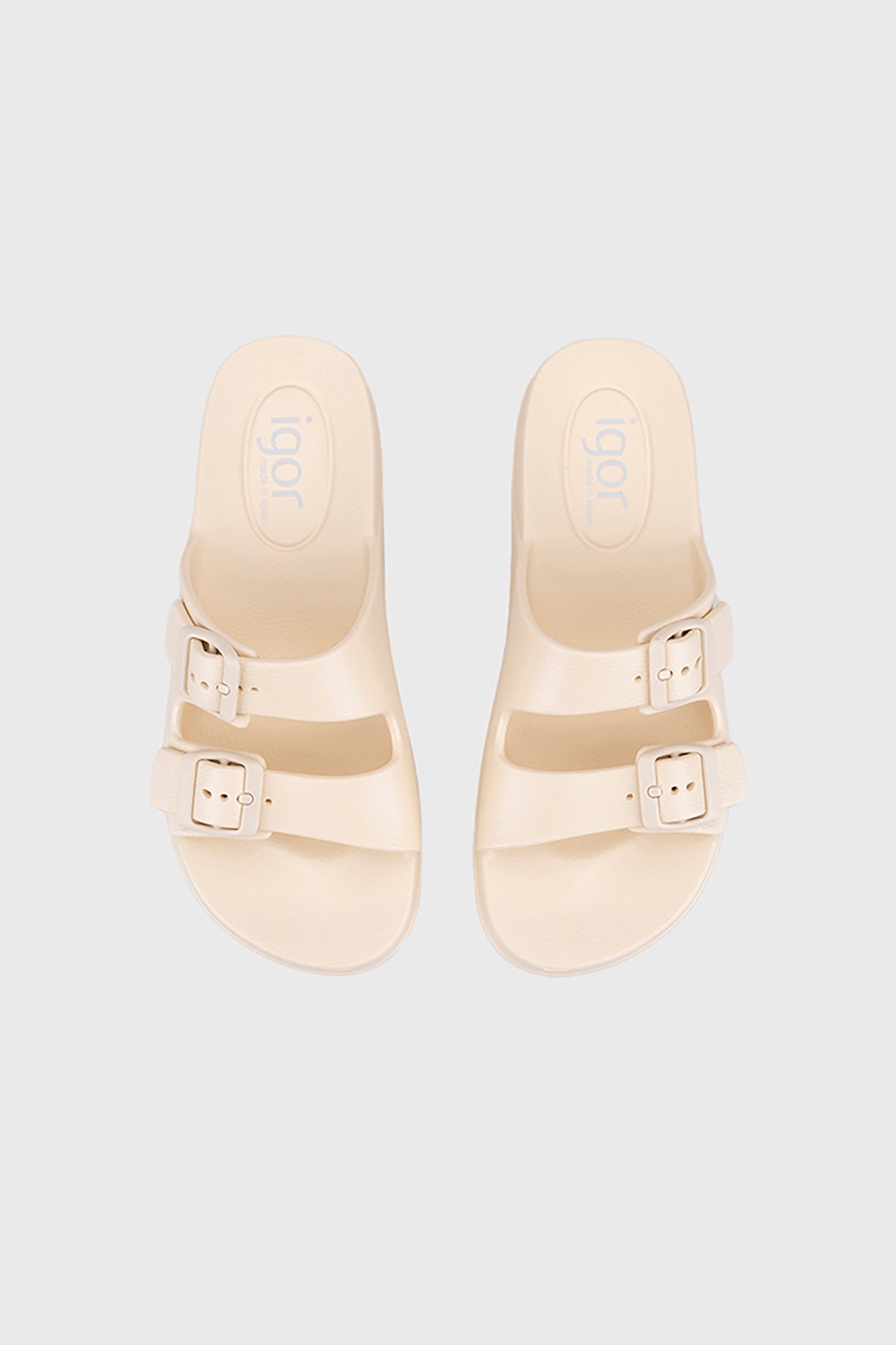 Igor Igor Bej Habana Kadın Terlik S10318-079 Sandalet & Terlik | Flo Bej - 5. görsel