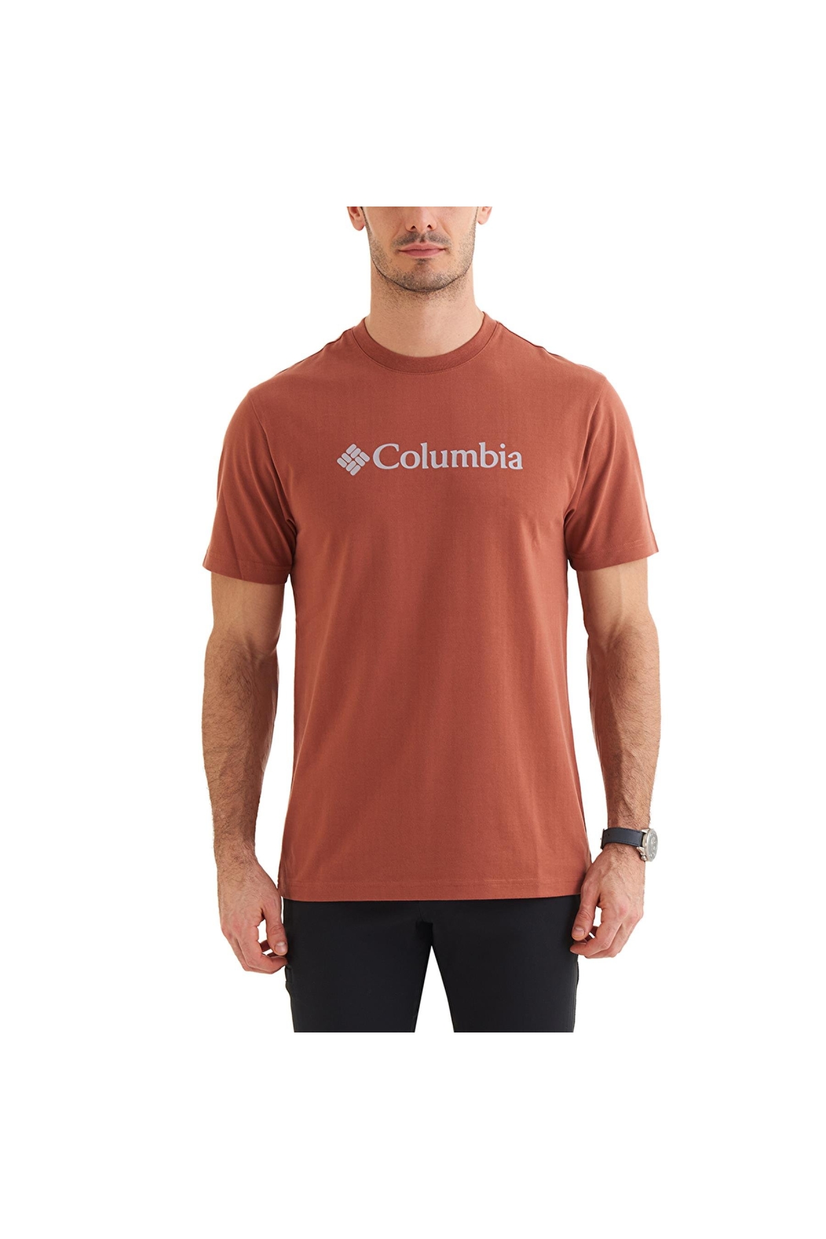 Cs0287 Csc M Basic Big Logo Brushed Ss Tee Erkek T-Shirt