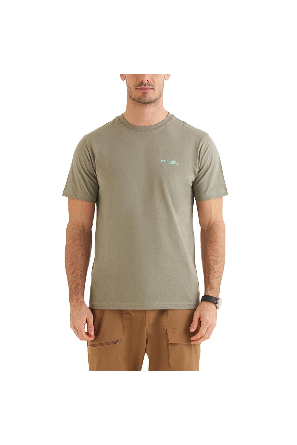 Cs0373 Csc M Pfg Tarpon Print Ss Tee Erkek T-Shirt