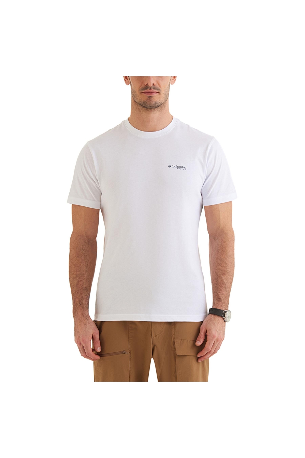 Cs0373 Csc M Pfg Tarpon Print Ss Tee Erkek T-Shirt