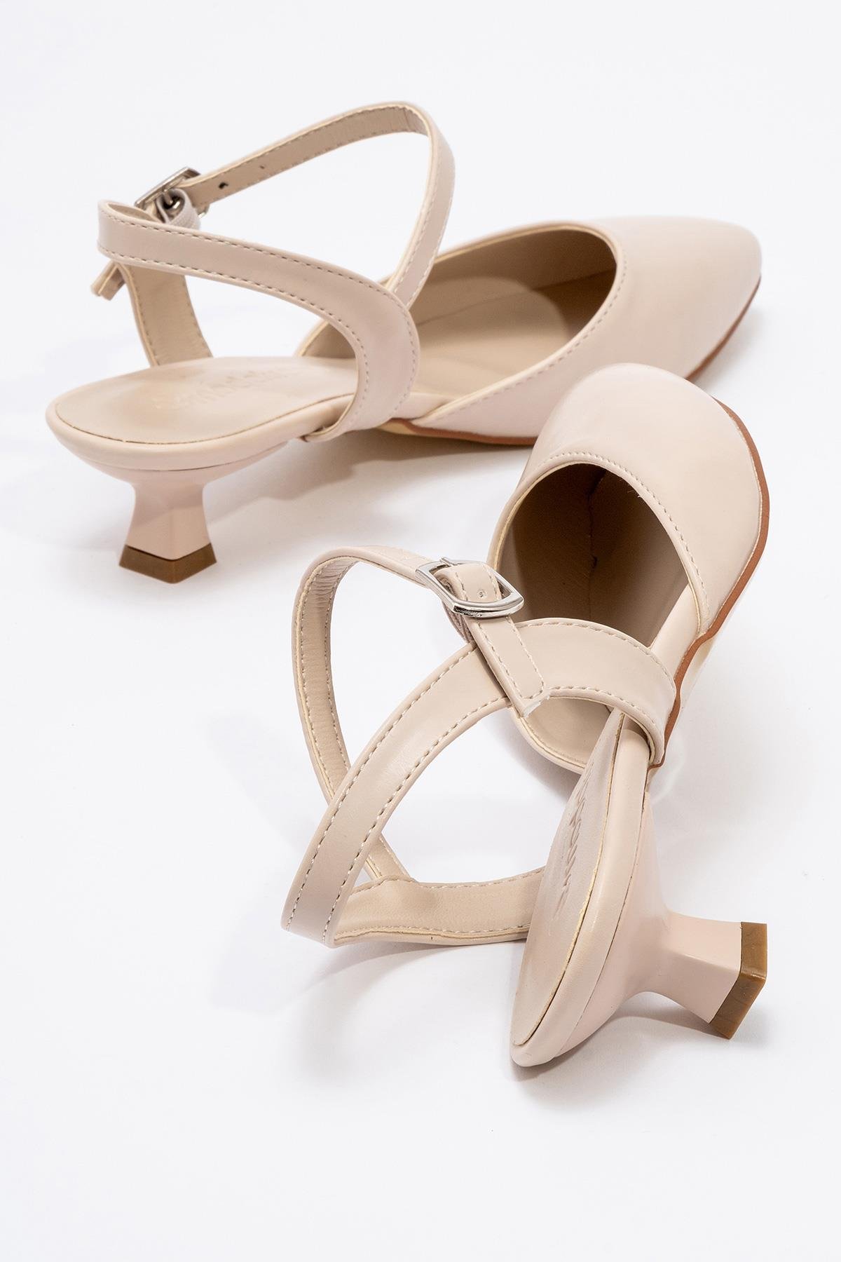 Kadın Düz Topuklu Ayakkabı TEN CİLT - Görsel 5